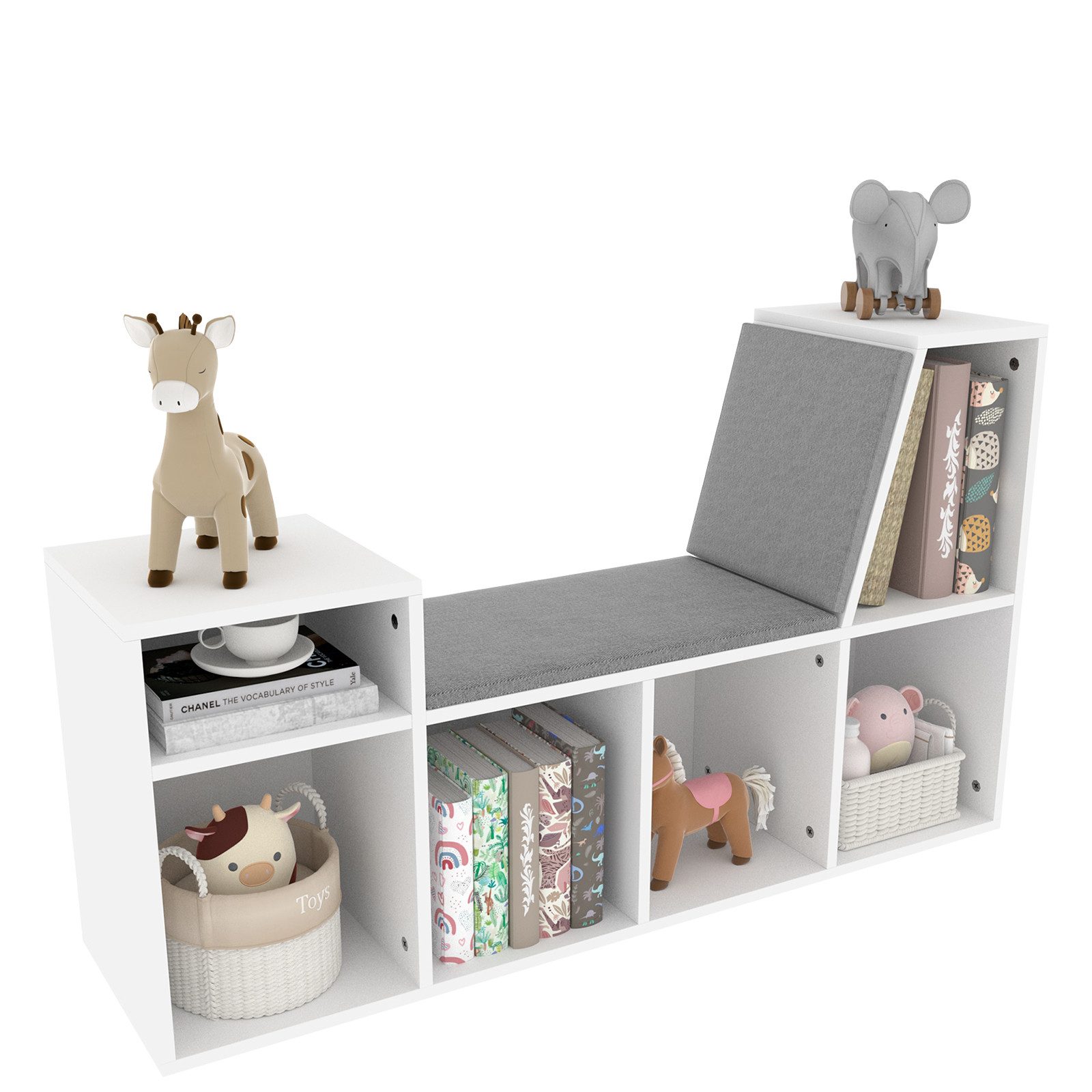 radelldar Bücherregal Kinderregal Kinderbank, Holz mit günstig online kaufen