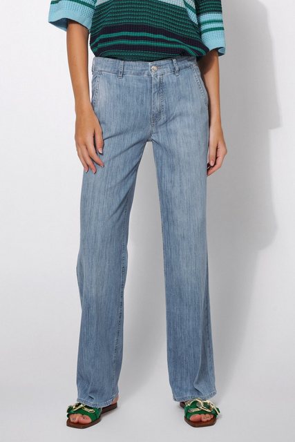 ROSNER 5-Pocket-Jeans Audrey1_085 mit weitem Beinverlauf günstig online kaufen