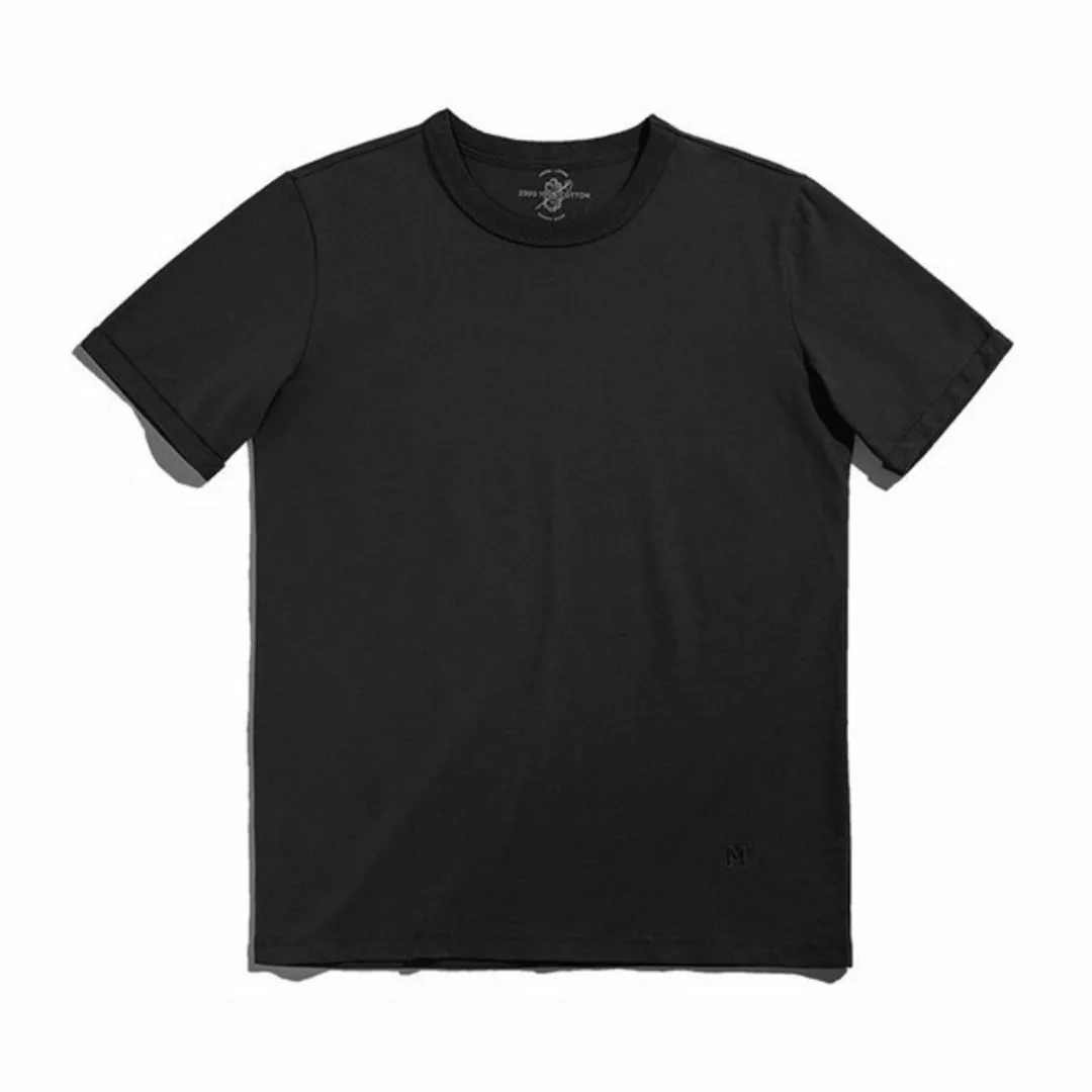 Maden T-Shirt Rundhals ausschnitt T-Shirts Einfarbig günstig online kaufen