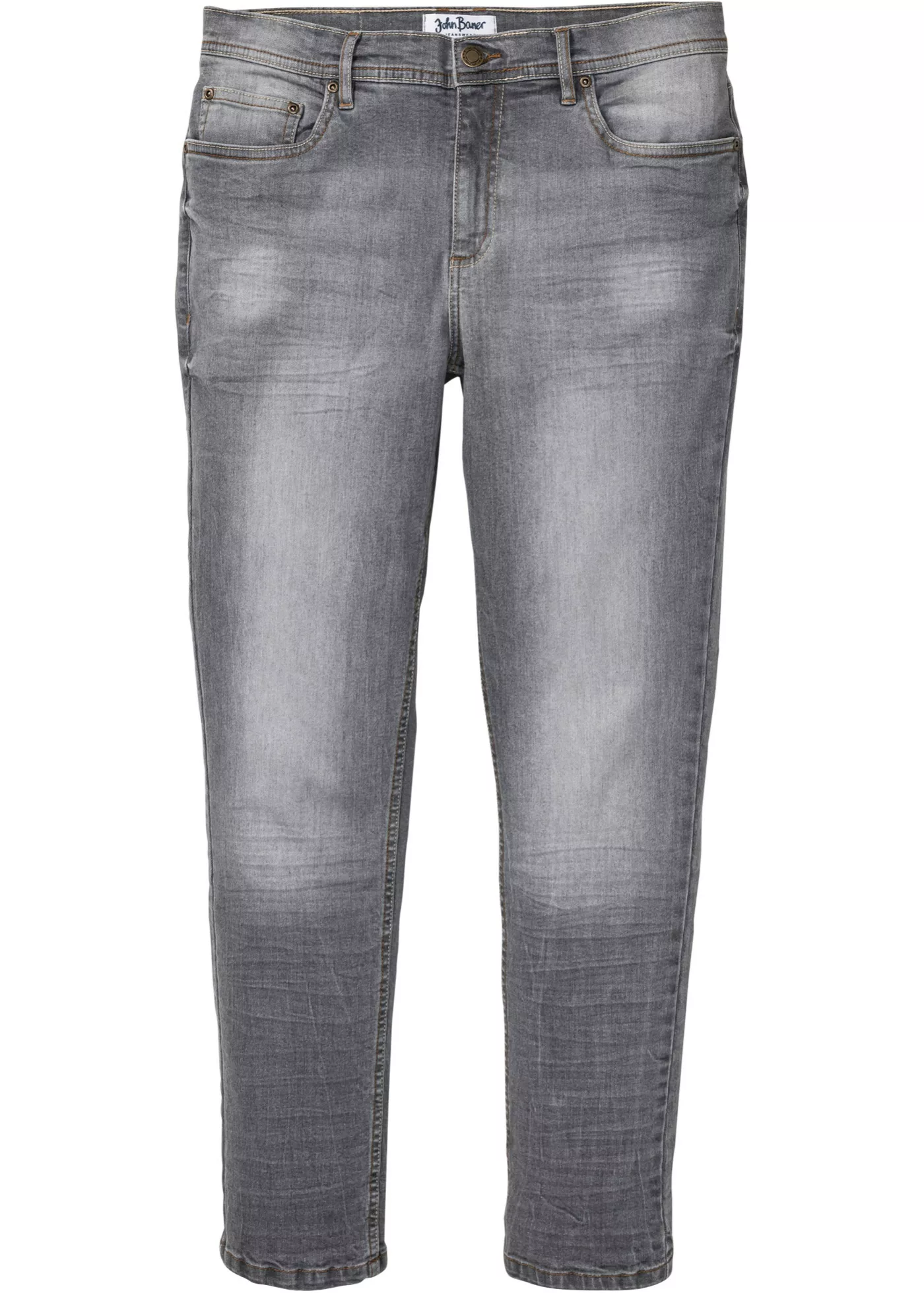 Slim Fit Stretch-Jeans, Tapered günstig online kaufen