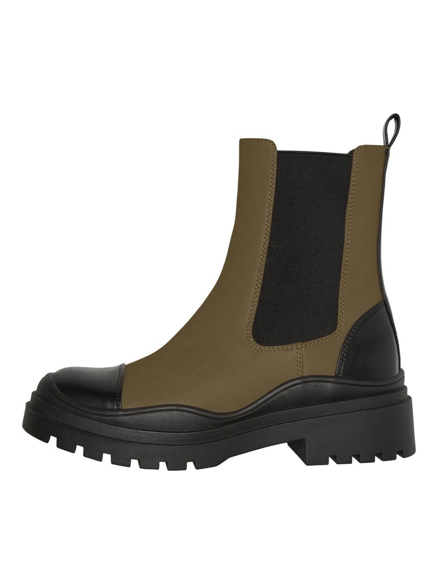 VERO MODA Farbkontrast Stiefel Damen Grün günstig online kaufen