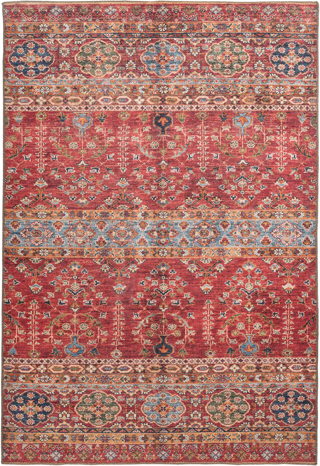 me gusta Teppich »Faye 325«, rechteckig, 6 mm Höhe, Flachgewebe, gedrucktes günstig online kaufen