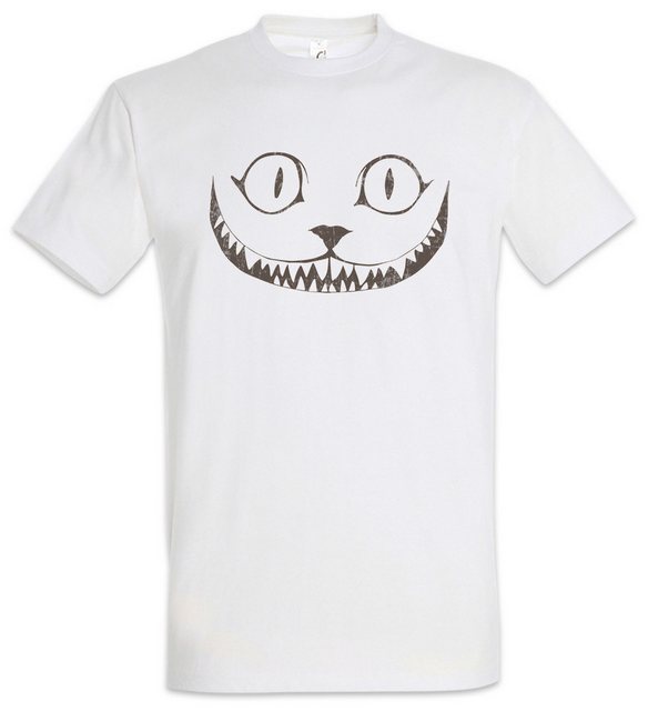 Urban Backwoods Print-Shirt Cheshire Cat II Herren T-Shirt Cats Katze Alice günstig online kaufen