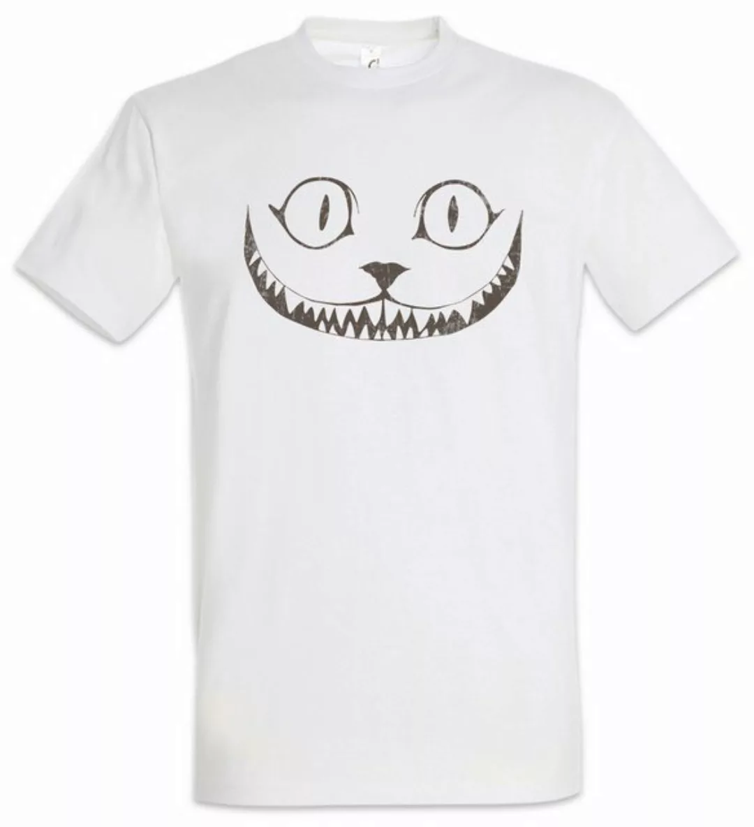 Urban Backwoods Print-Shirt Cheshire Cat II Herren T-Shirt Cats Katze Alice günstig online kaufen