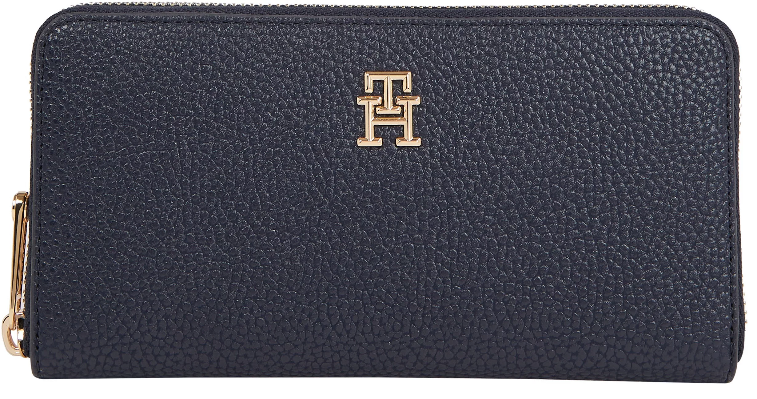 Tommy Hilfiger Geldbörse "TH EMBLEM LARGE ZA", mit TH-Emblem vorne günstig online kaufen