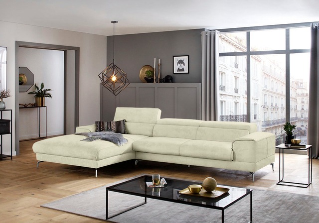 W.SCHILLIG Ecksofa "piedroo, Designsofa mit tollem Sitzkomfort, elegant und günstig online kaufen