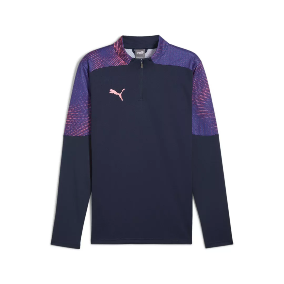 PUMA T-Shirt "individualFINAL Top mit viertellangem Reißverschluss Herren" günstig online kaufen