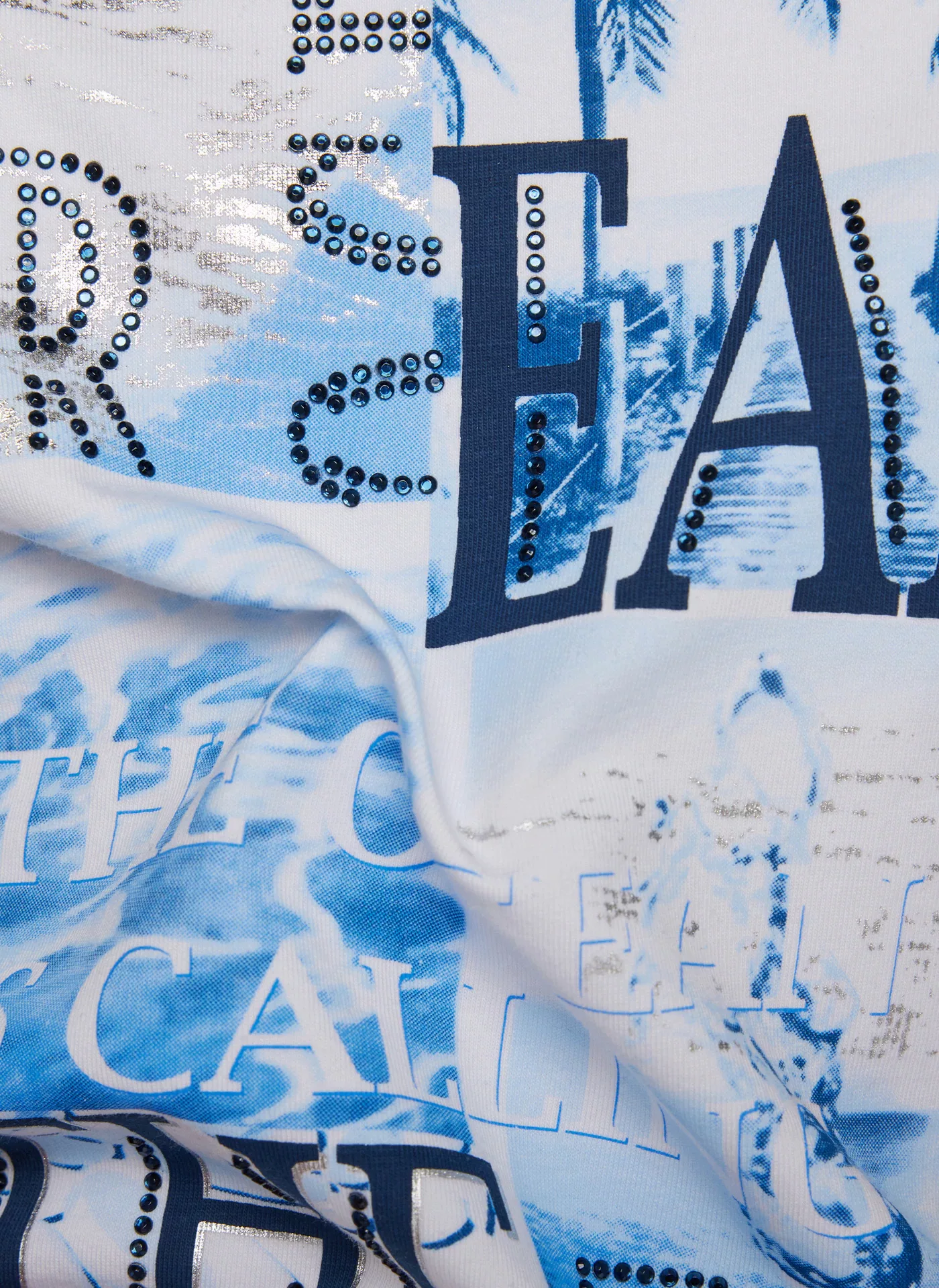 Rabe Print-Shirt "RABE T-Shirt mit Ocean Wording" günstig online kaufen