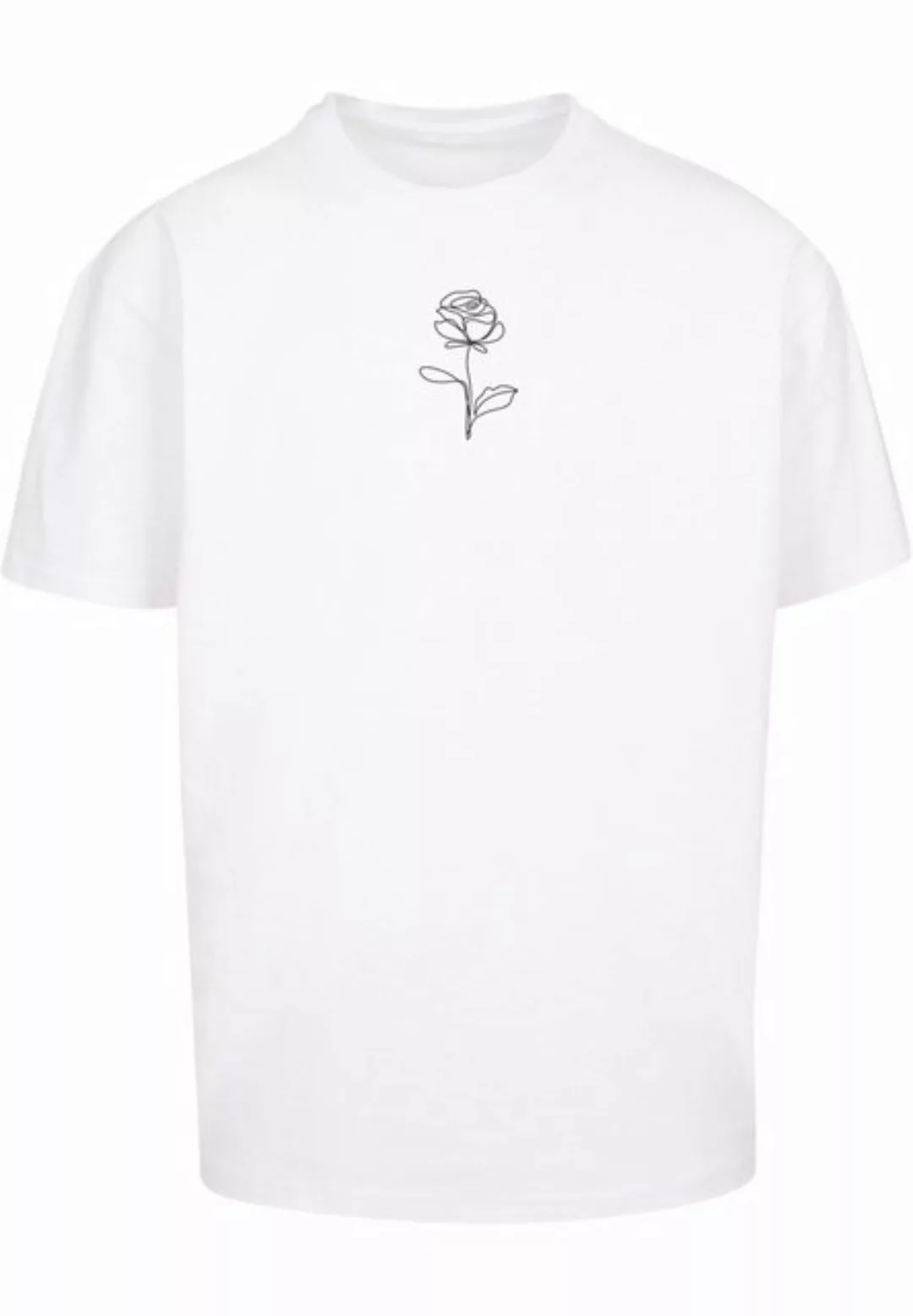 Merchcode T-Shirt Merchcode Herren Rose Heavy Oversize Tee (1-tlg) günstig online kaufen
