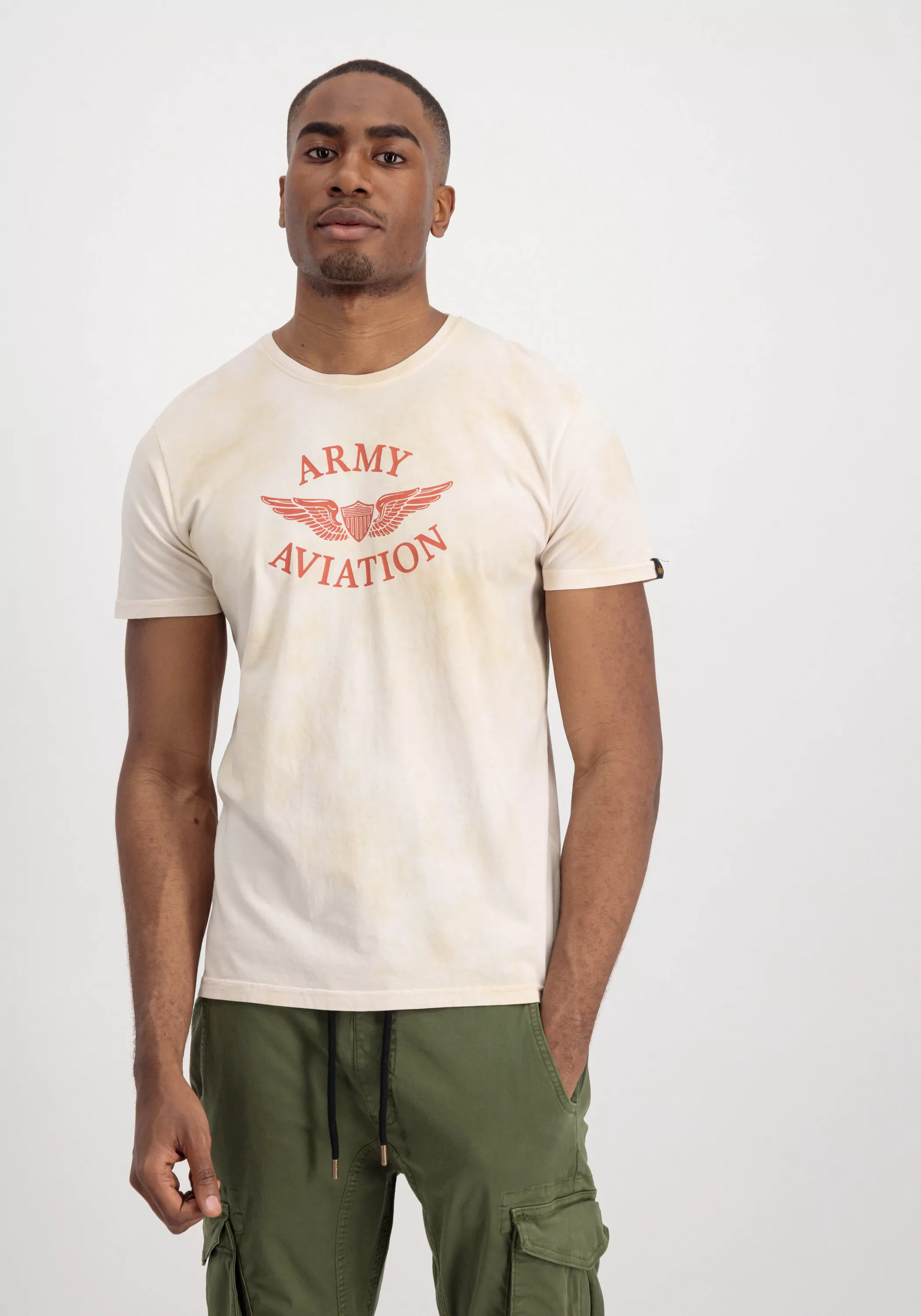 Alpha Industries T-Shirt "Alpha Industries Men - T-Shirts Vintage Aviation günstig online kaufen