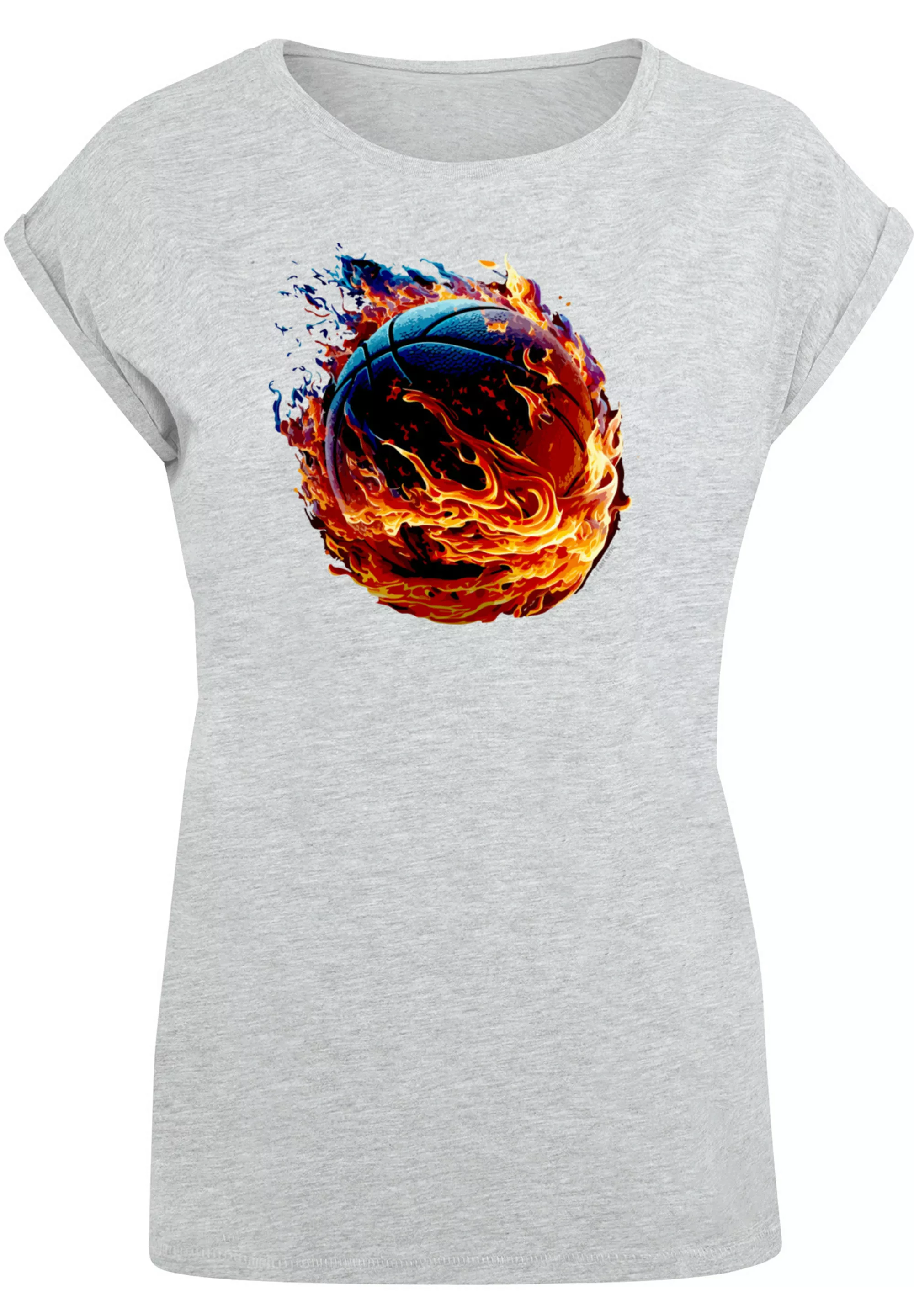 F4NT4STIC T-Shirt "Basketball On Fire Sport SHORT SLEEVE" günstig online kaufen