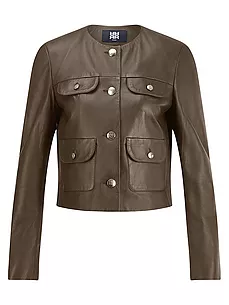 Lederjacke Riani grün günstig online kaufen
