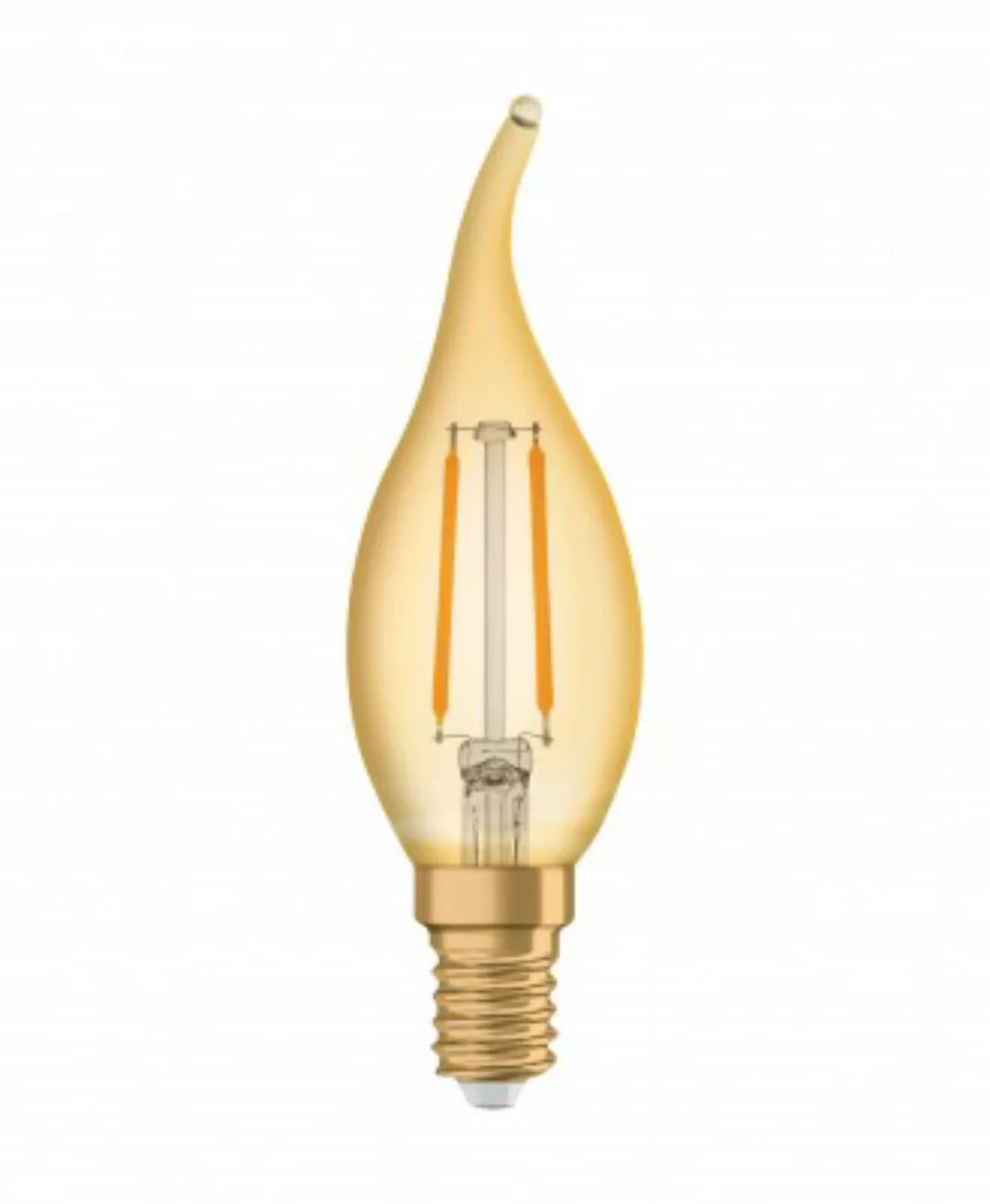 Osram LED-Leuchtmittel E14 Kerzenform 2,5 W Extrawarm 220 lm 10 x 3,5 cm (H günstig online kaufen