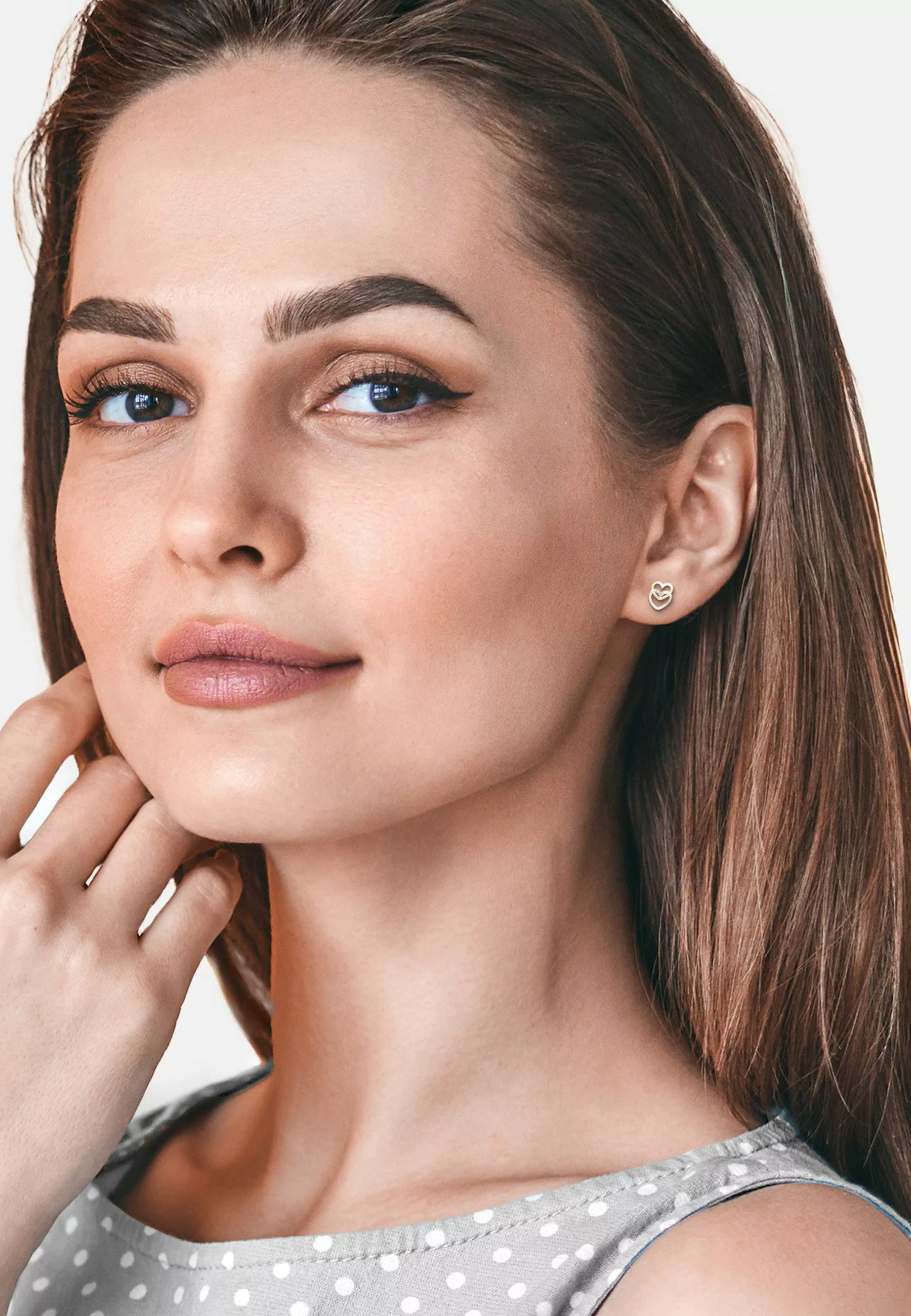 Sofia Milani Paar Ohrstecker Bicolor, 925 günstig online kaufen