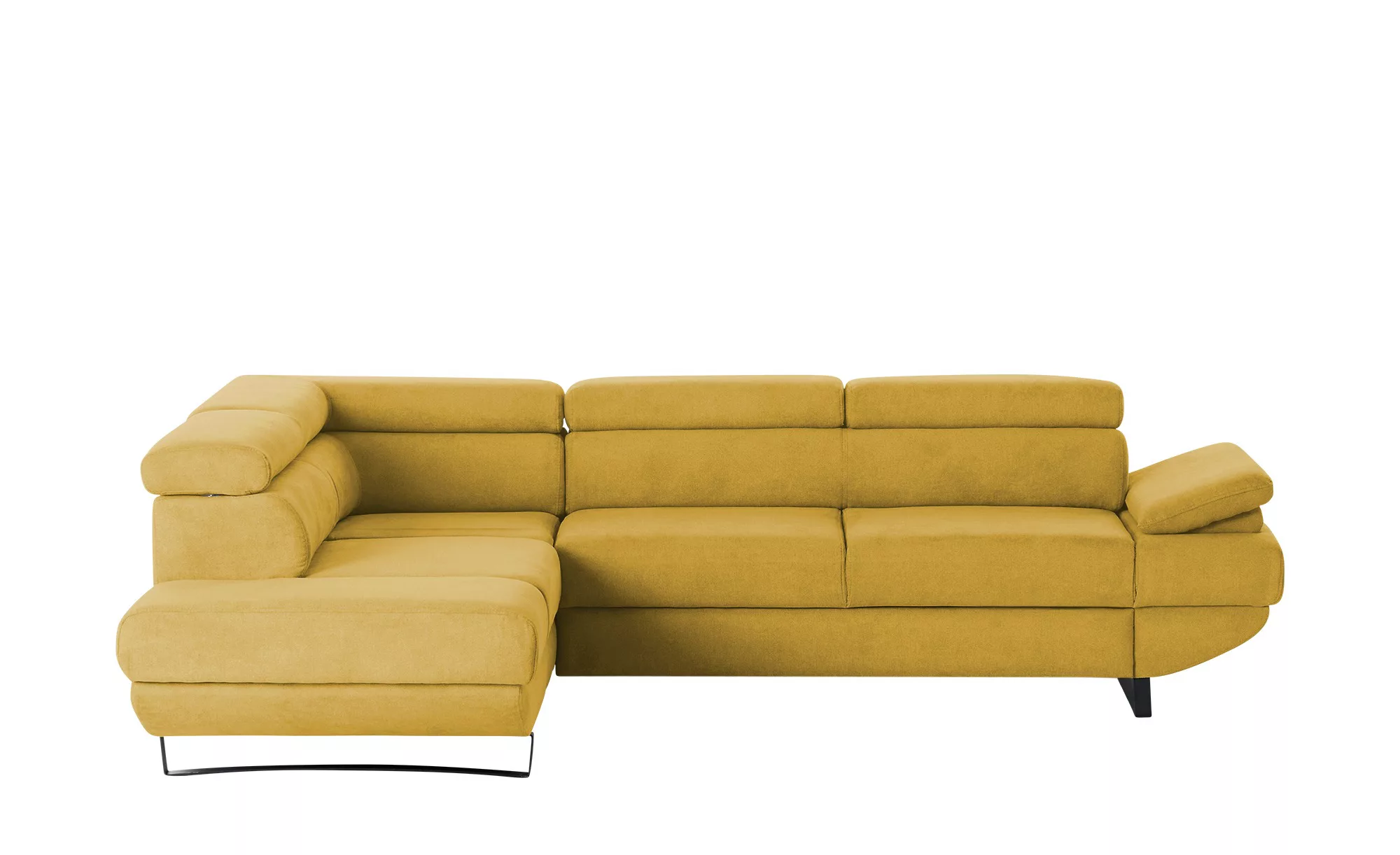 switch Ecksofa aus Mikrofaser Gio ¦ gelb ¦ Maße (cm): B: 263 H: 88 T: 200.0 günstig online kaufen