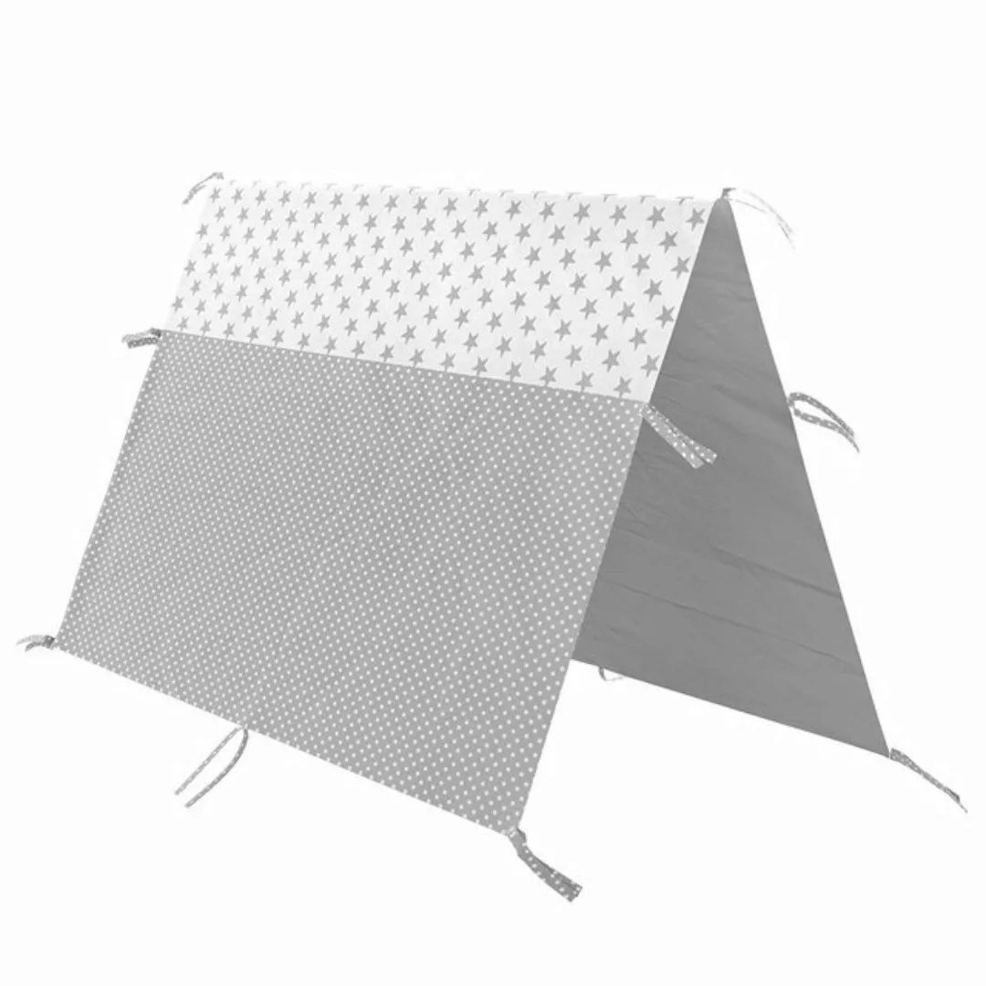 VitaliSpa® Kinderbett Tipi, Grau/Weiß, 90 x 200 cm günstig online kaufen