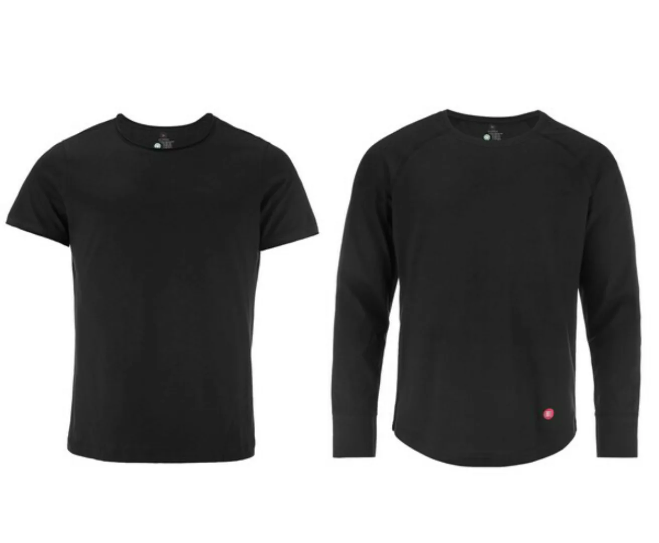 2er Set Herren T-shirt / Herren Longsleeve / Bio-baumwolle / günstig online kaufen