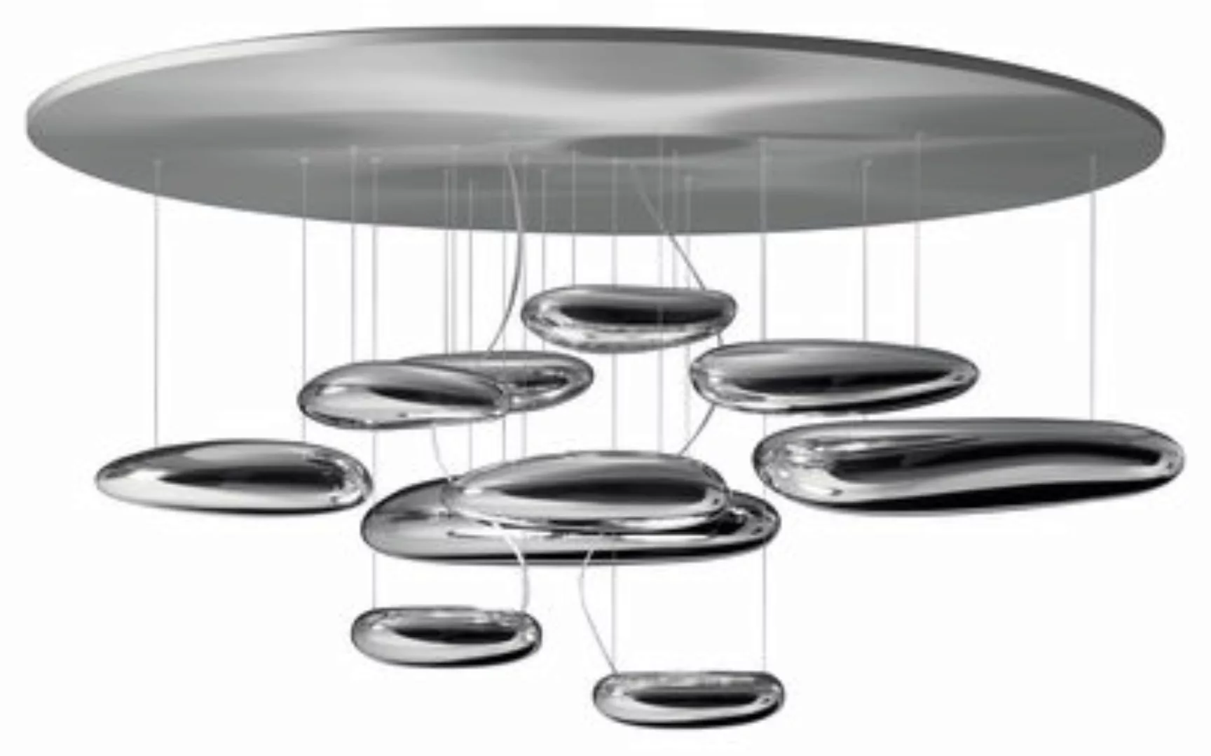 Deckenleuchte Mercury metall LED - Ø 110 cm - Artemide - Metall günstig online kaufen