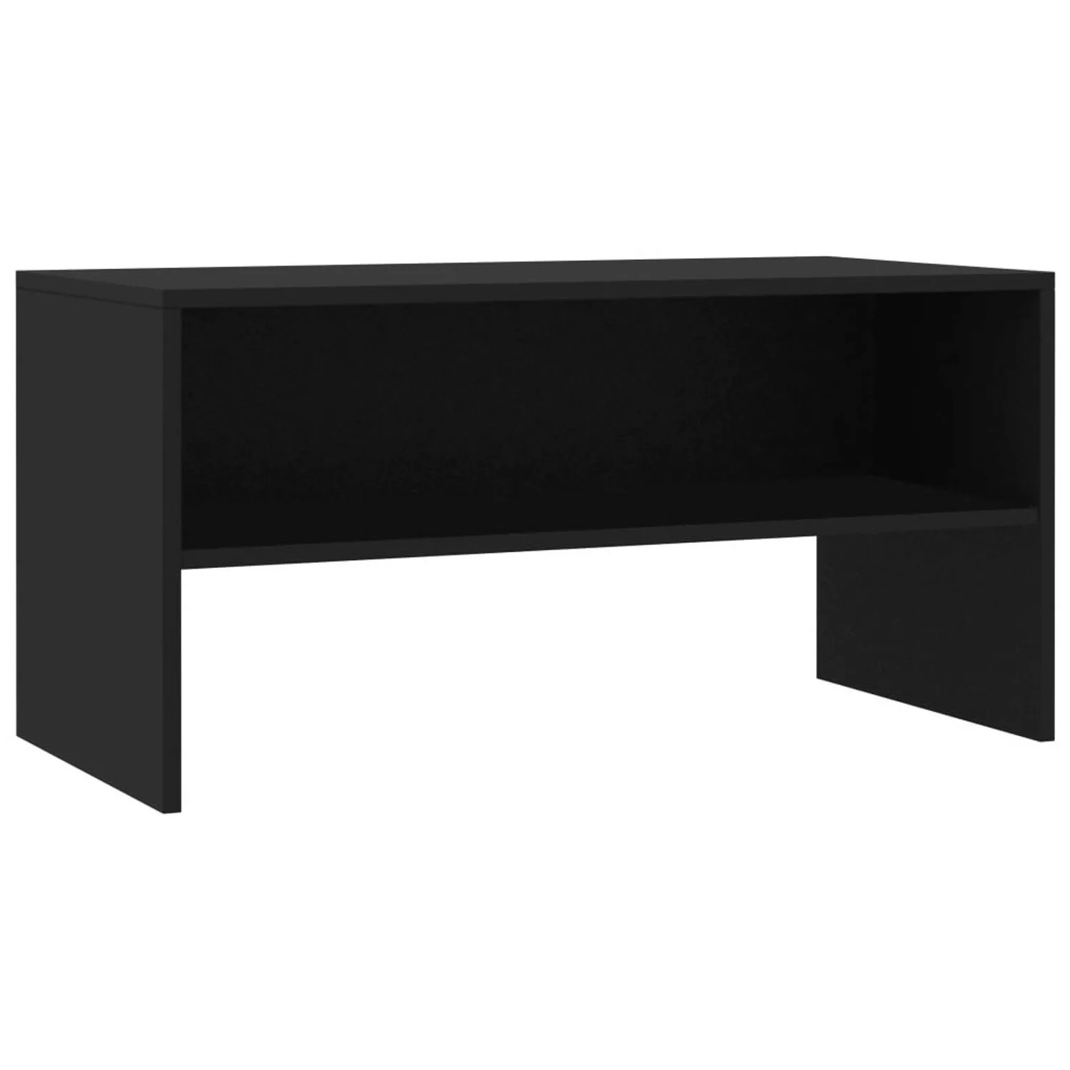 vidaXL TV-Schrank TV-Schrank Schwarz 80 x 40 x 40 cm Spanplatte Lowboard günstig online kaufen