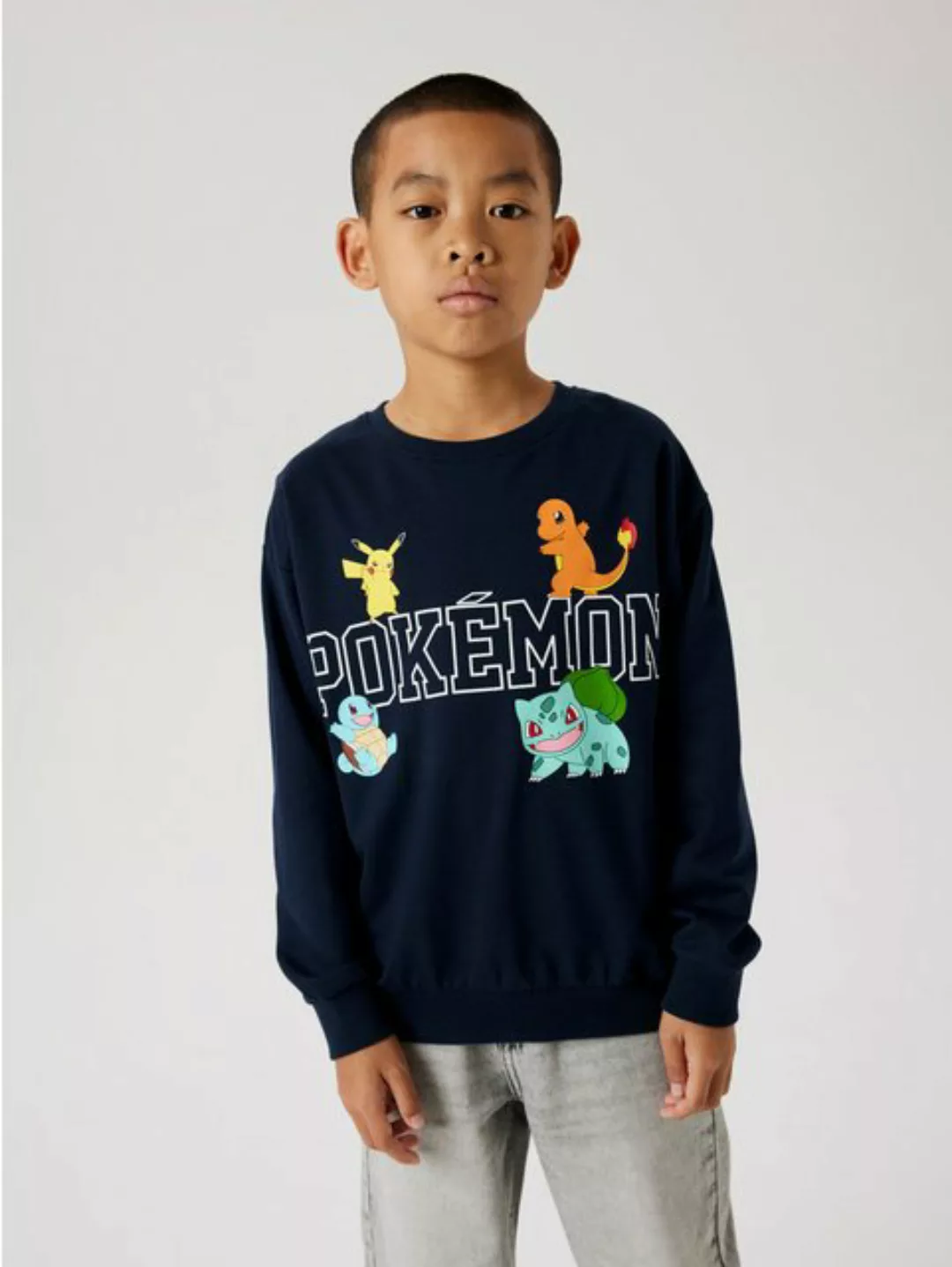 Name It Sweatshirt NKMDAY POKEMON NREG SWEAT BRU NOOS SKY günstig online kaufen