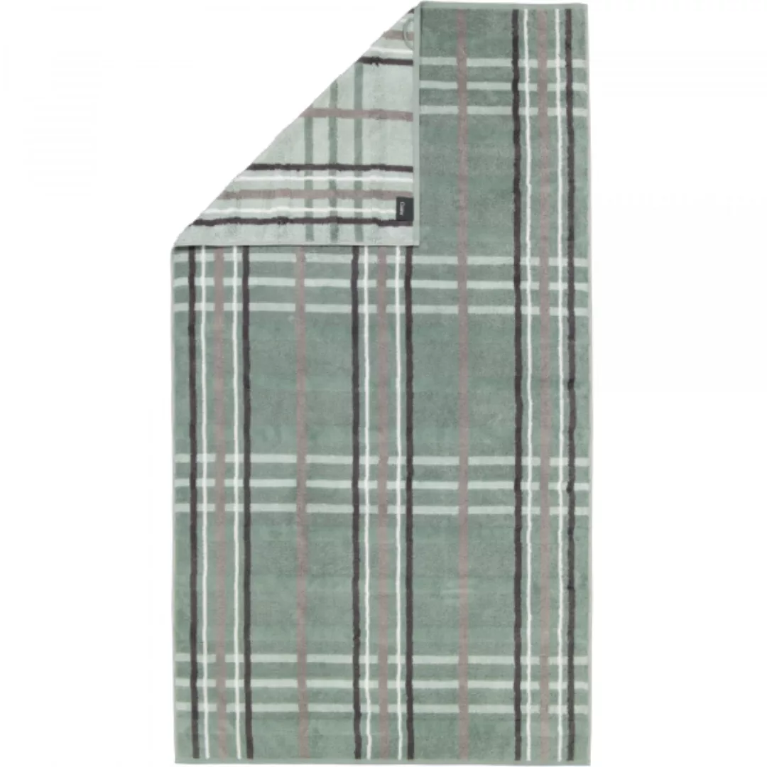 Cawö Handtücher Noblesse Check 1089 - Farbe: nordic green - 44 - Duschtuch günstig online kaufen