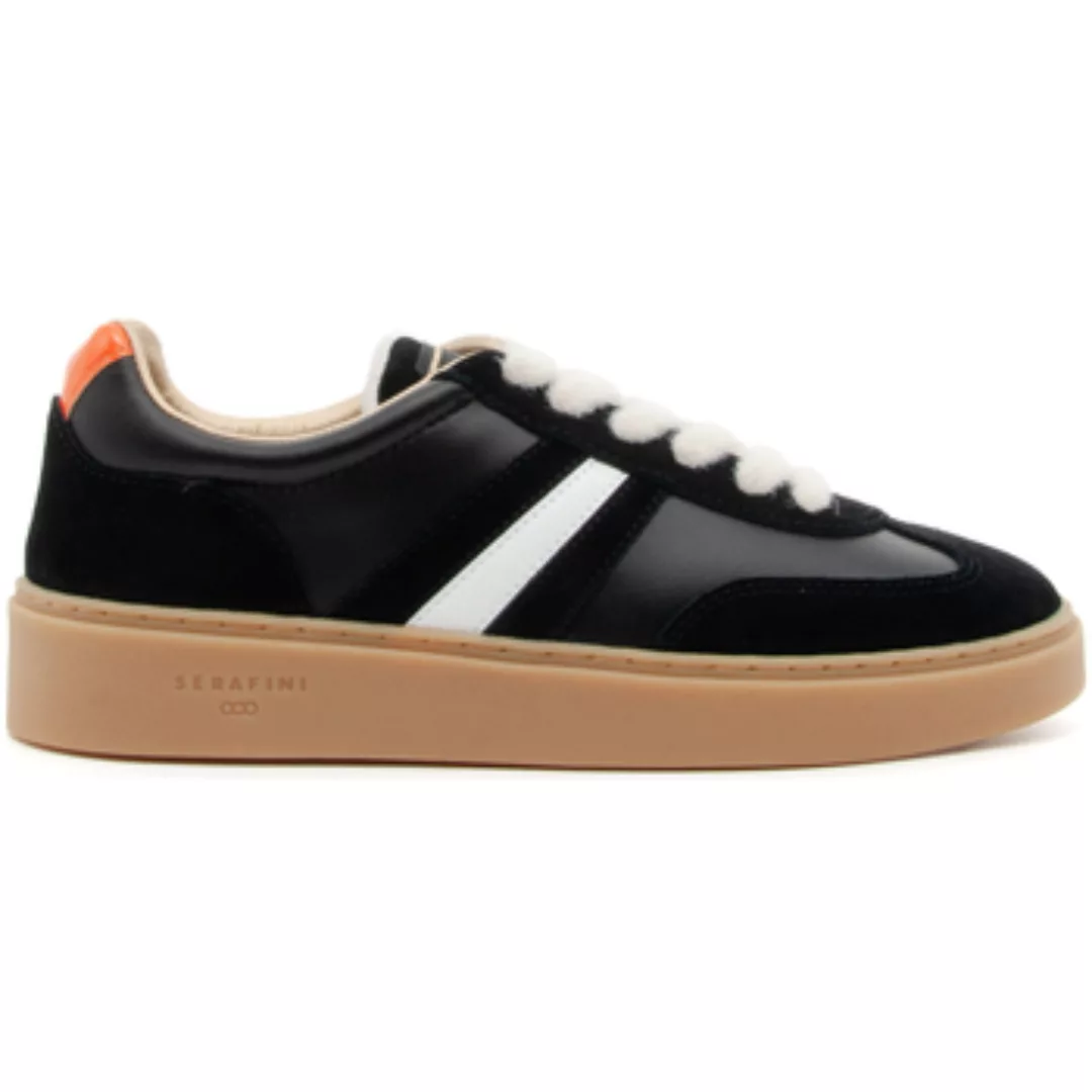 Serafini  Sneaker COURT 09 BLACK GREY ORANGE günstig online kaufen