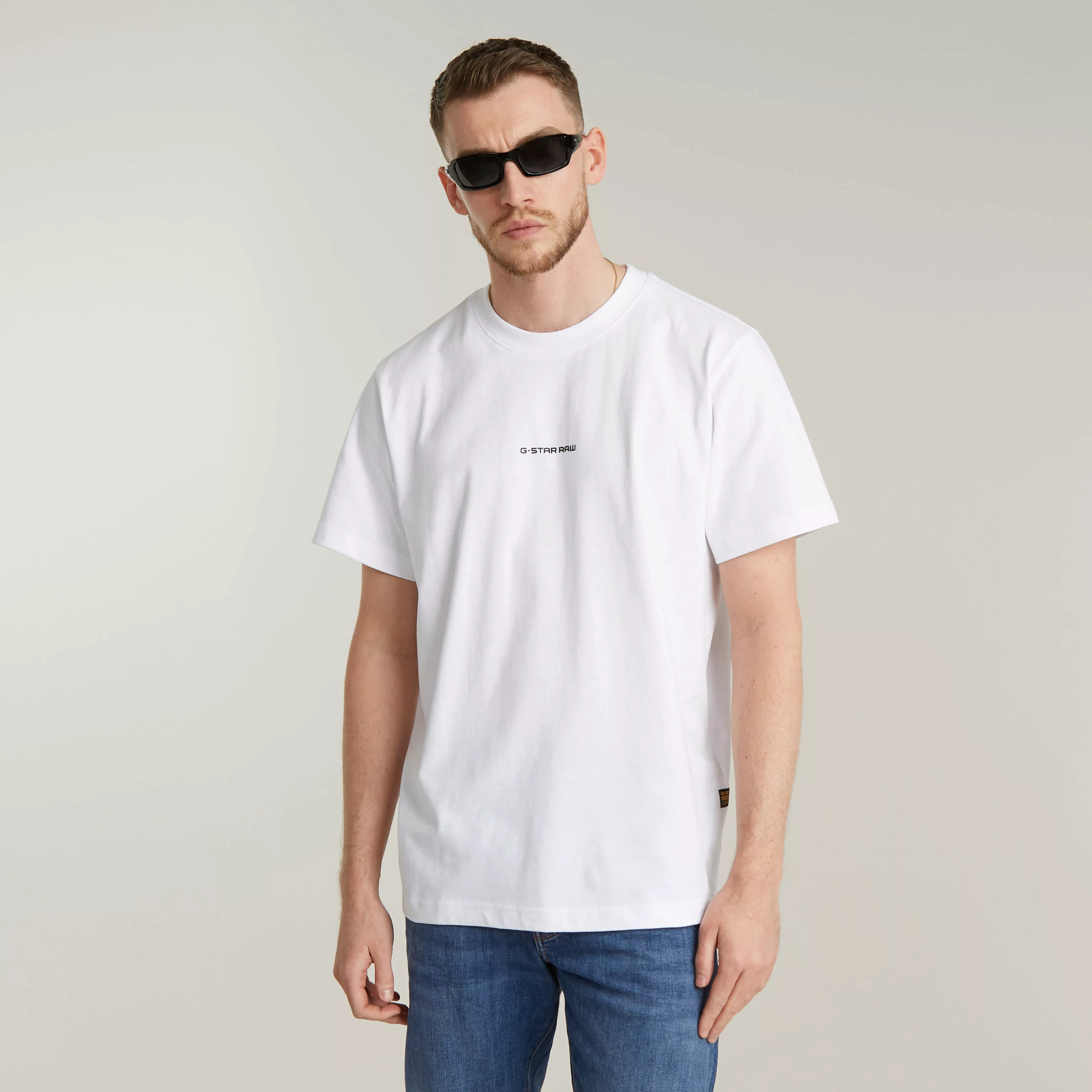 G-STAR T-Shirt Center Chest Logo loose günstig online kaufen