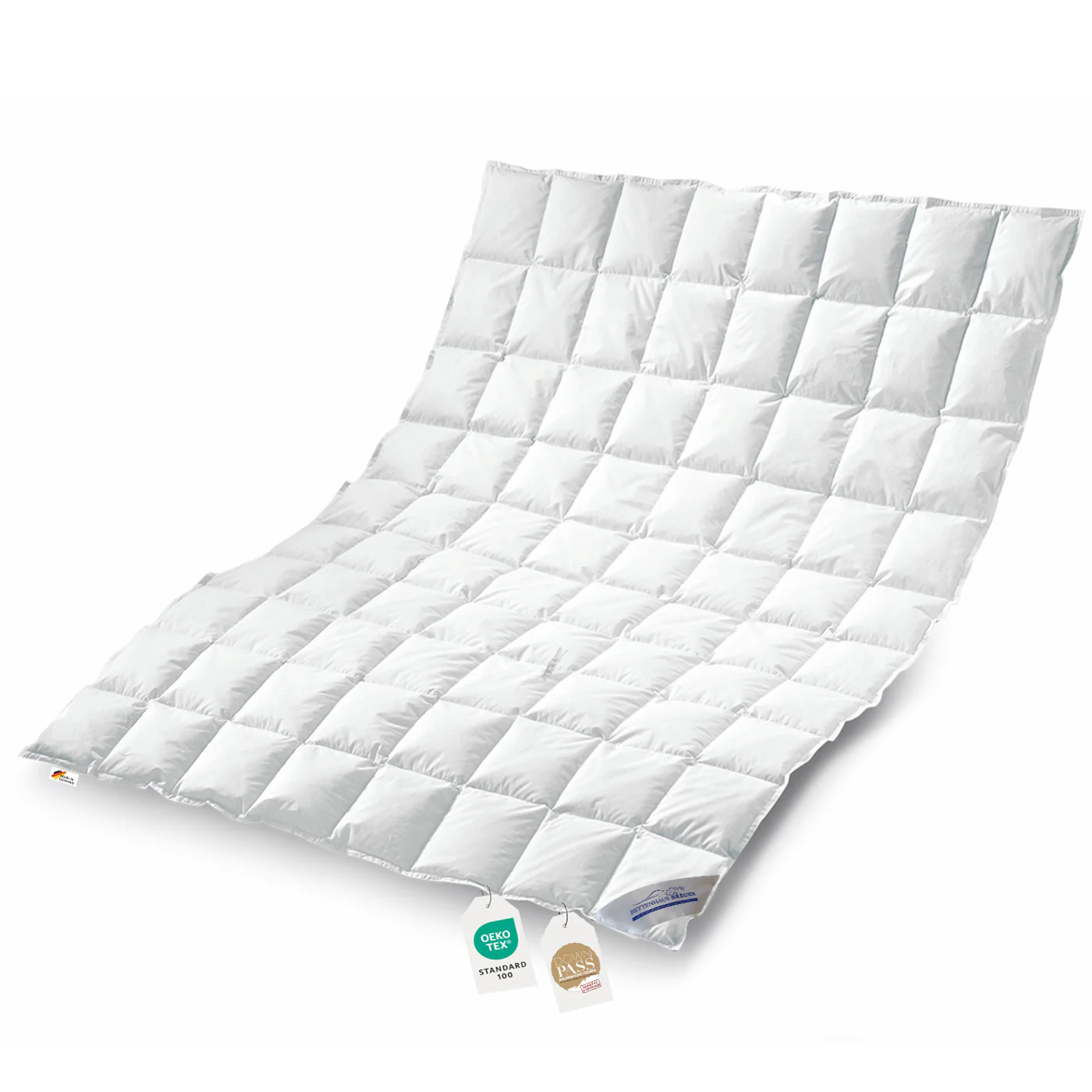 Daunenpass Sommer Daunen Bettdecke Sommerbett Sommerdecke 300g 155x220 günstig online kaufen