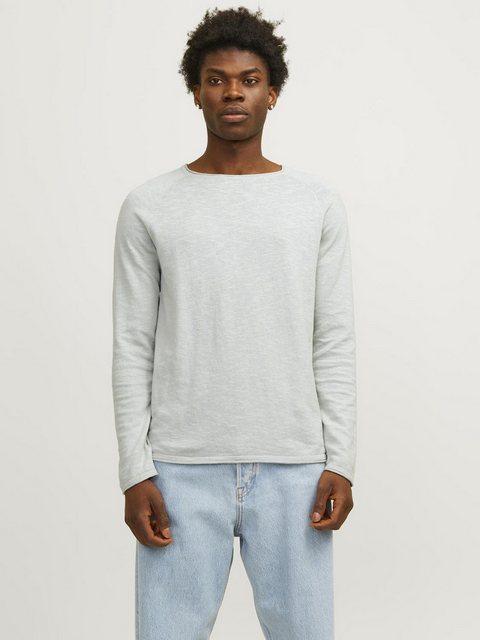 Jack & Jones Strickpullover JJELINEN KNIT CREW NECK SN günstig online kaufen