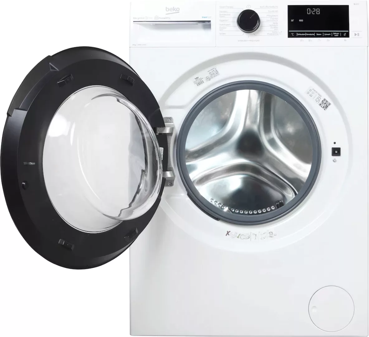 BEKO Waschmaschine »B3WFR58615W 7003440003«, B3WFR58615W 7003440003, 8 kg, günstig online kaufen