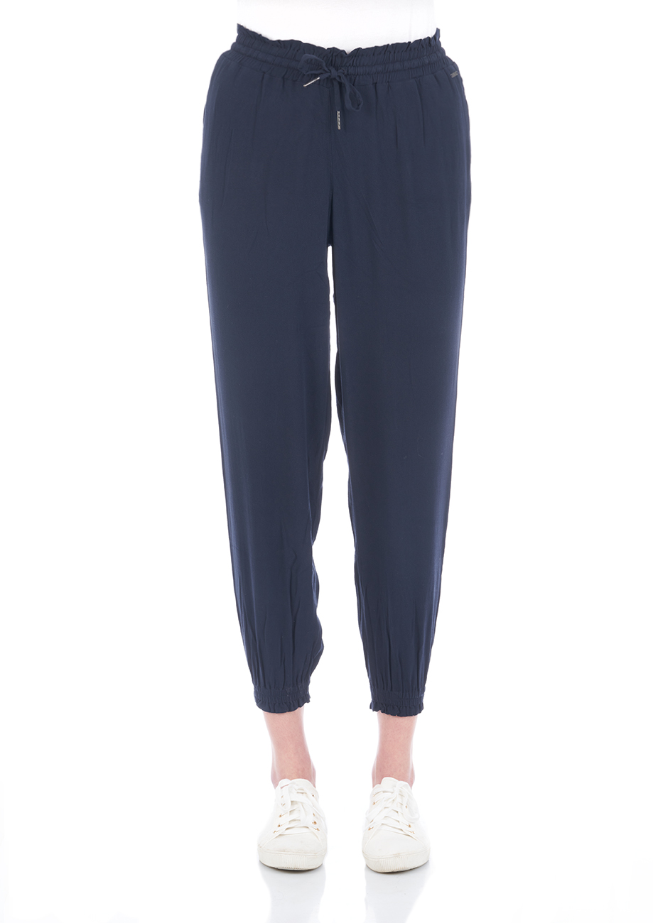 Tom Tailor Denim Damen Hose BASIC HAREM - Relaxed Fit günstig online kaufen