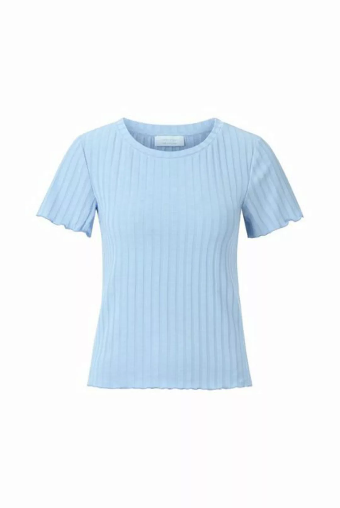 Rich & Royal T-Shirt rib T-Shirt, cotton blue günstig online kaufen