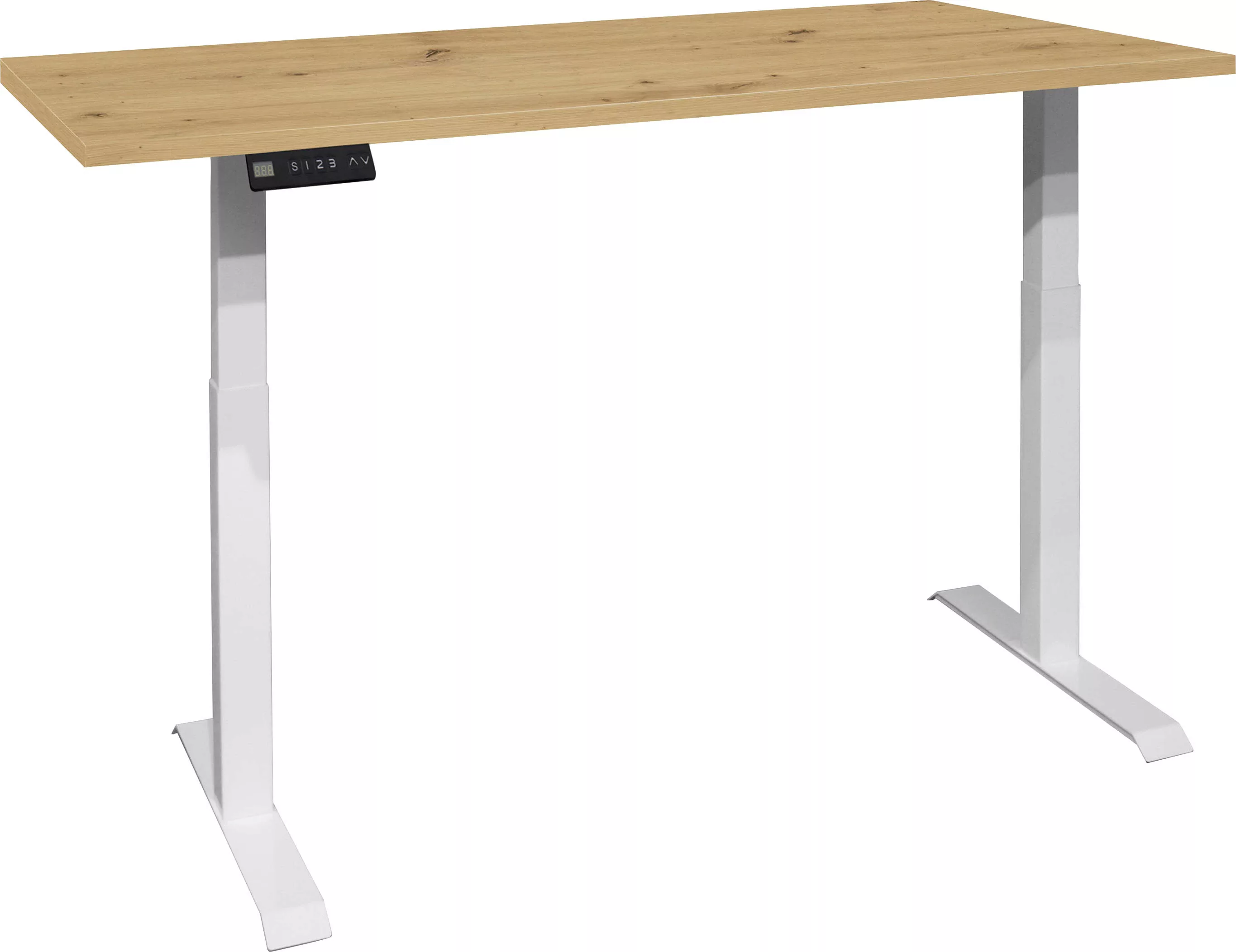 Mäusbacher Schreibtisch "Big System Office", Breite 140 cm, elektrisch höhe günstig online kaufen