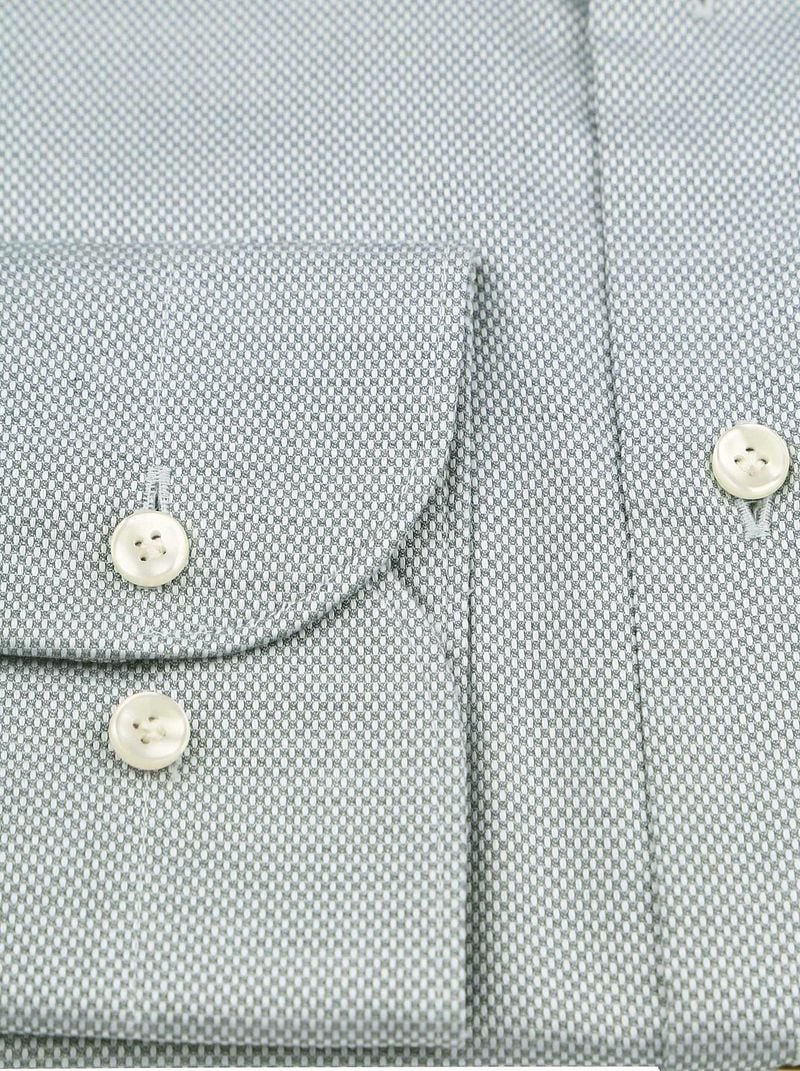 Profuomo Basketweave Hemd Grün - Größe 39 günstig online kaufen