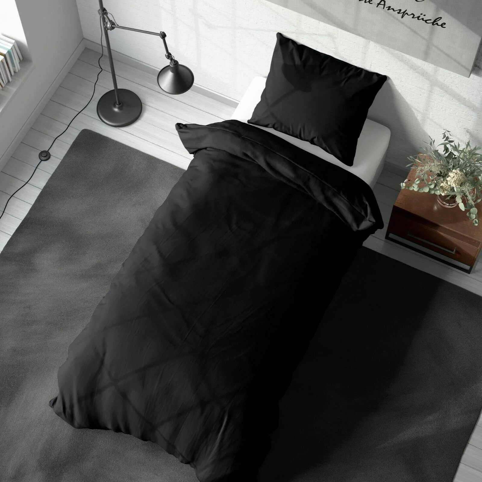 TRENDBUY24 Bettwäsche Renforce Baumwolle Bettwäsche Uni günstig online kaufen