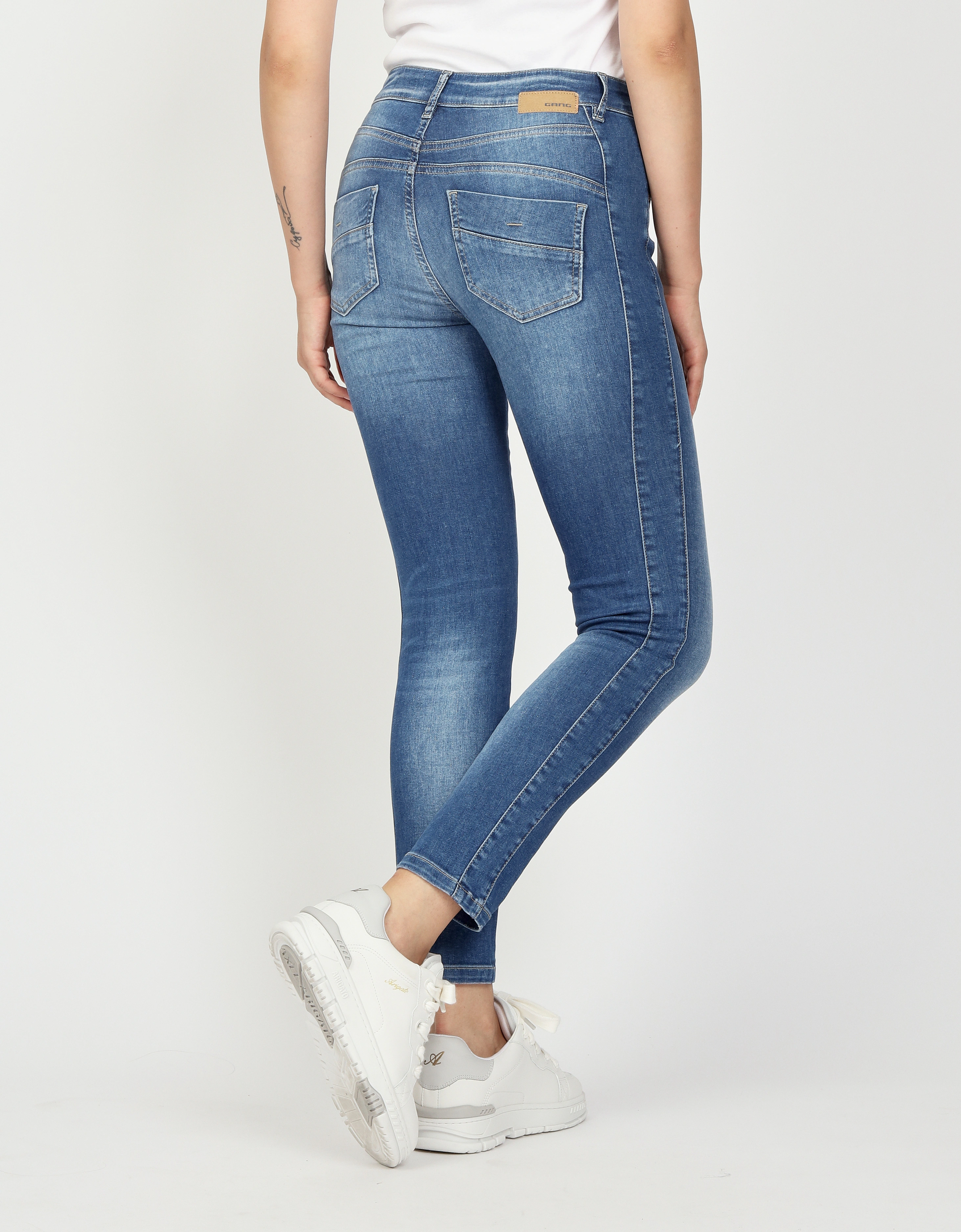 GANG Slim-fit-Jeans "94SANA", mit Galonstreifen günstig online kaufen