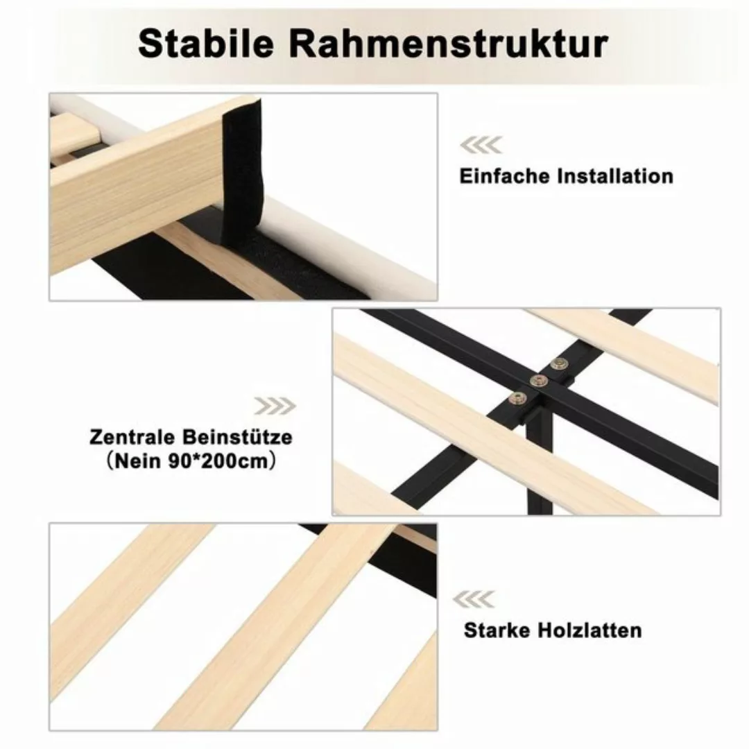 HAUSS SPLOE Polsterbett Polsterbett Doppelbett Funktionsbett Bettrahmen (14 günstig online kaufen