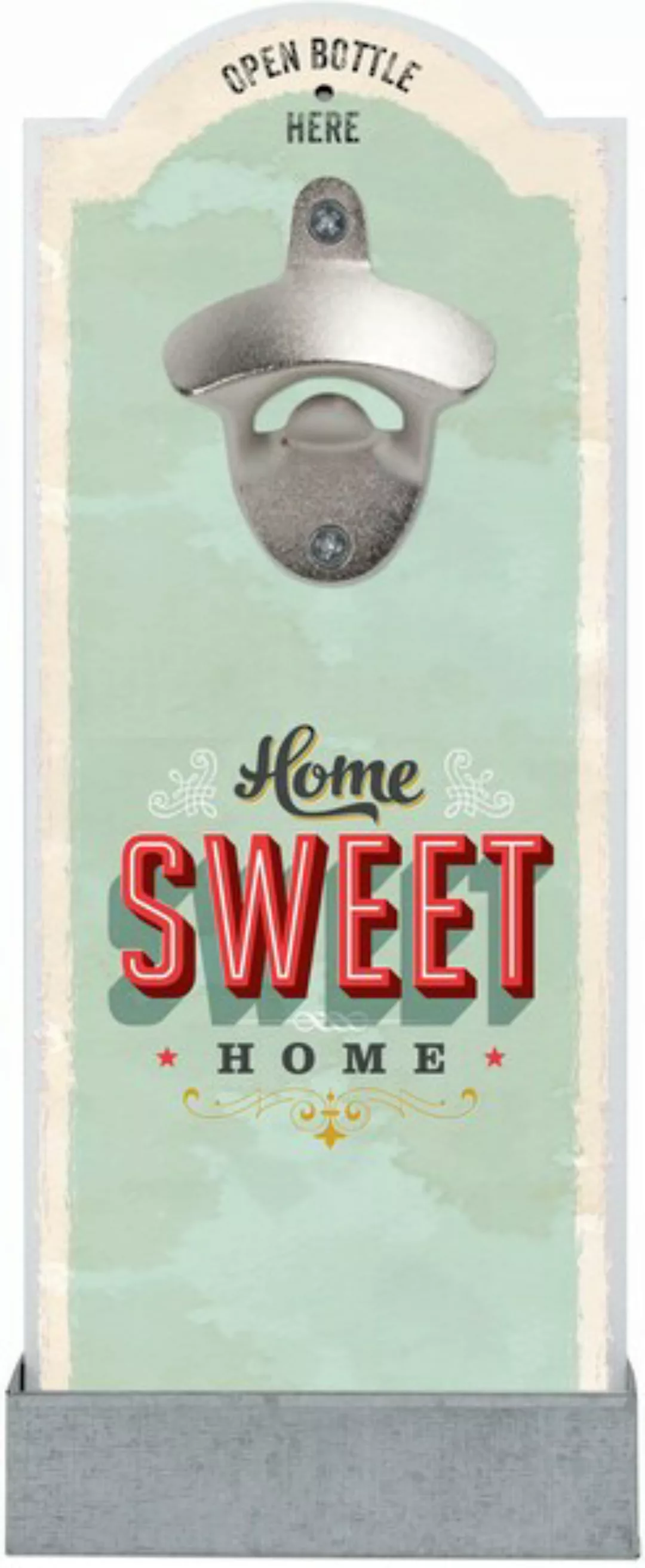 Contento Flaschenöffner »Home Sweet Home«, für die Wand günstig online kaufen