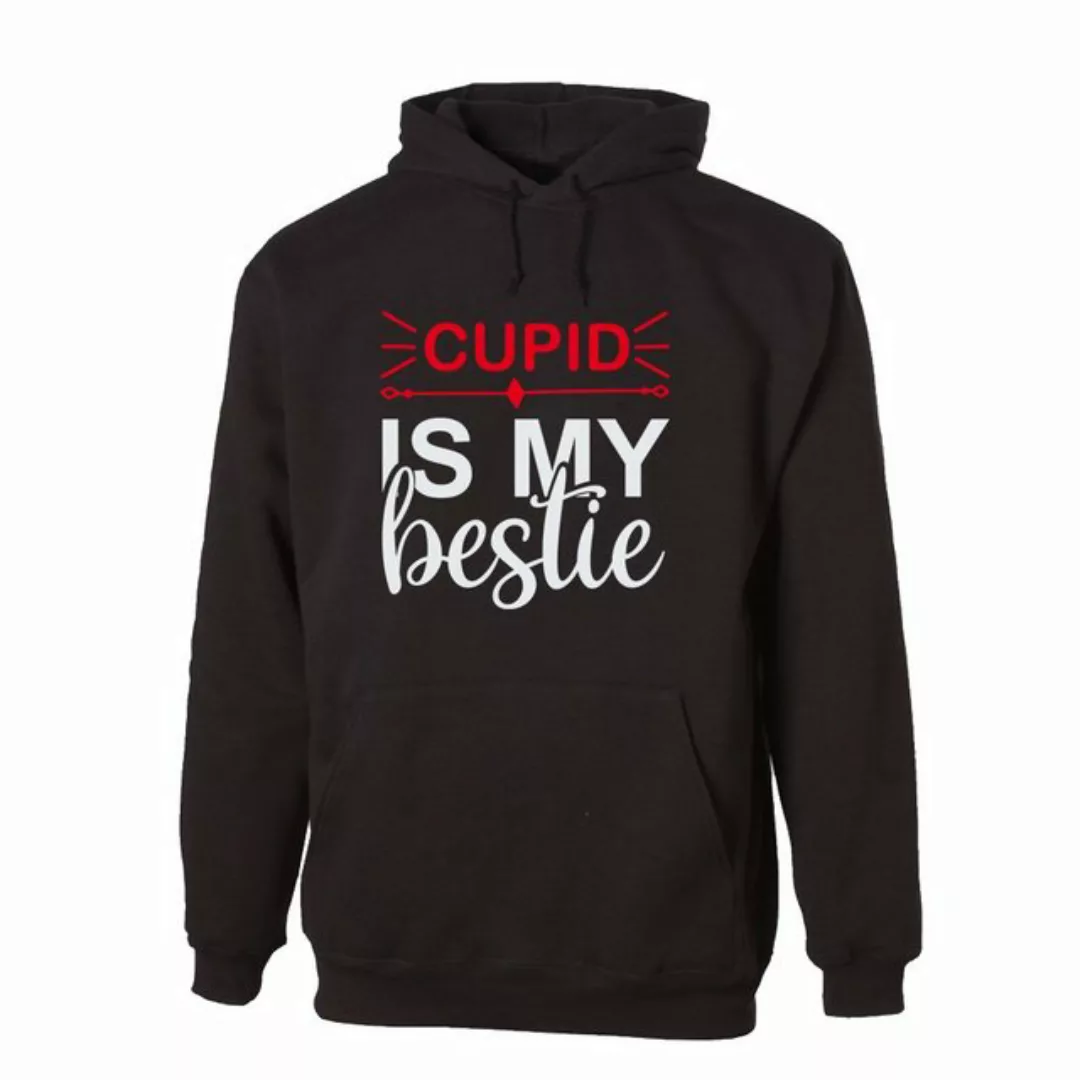 G-graphics Hoodie Cupid is my Bestie Unisex, mit Frontprint, mit Spruch / S günstig online kaufen