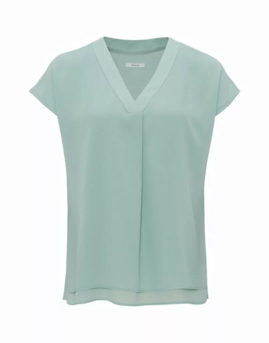 OPUS Shirtbluse Feliso lockere Passform Chiffon in der Front günstig online kaufen