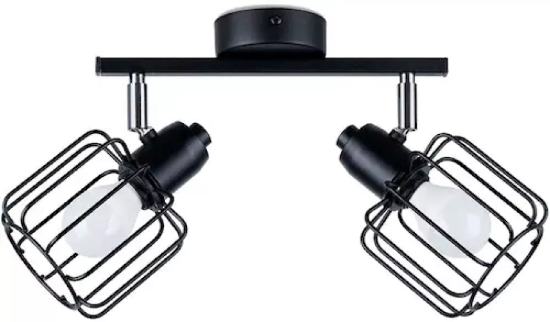 SOLLUX lighting Deckenleuchte »BELUCI«, 2 flammig-flammig, beweglicher Lamp günstig online kaufen