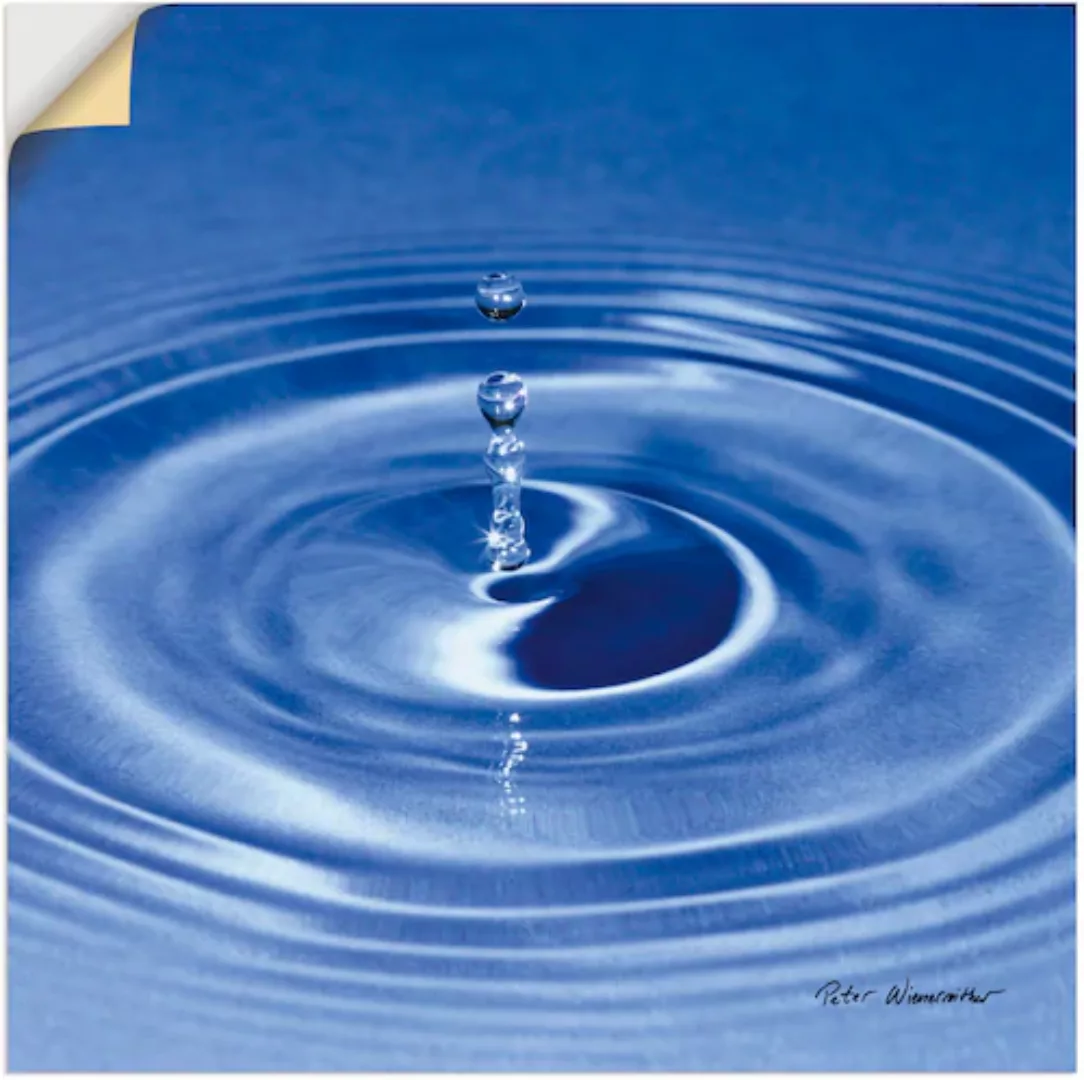 Artland Wandfolie "Wassertropfen", Zen, (1 St.), selbstklebend günstig online kaufen