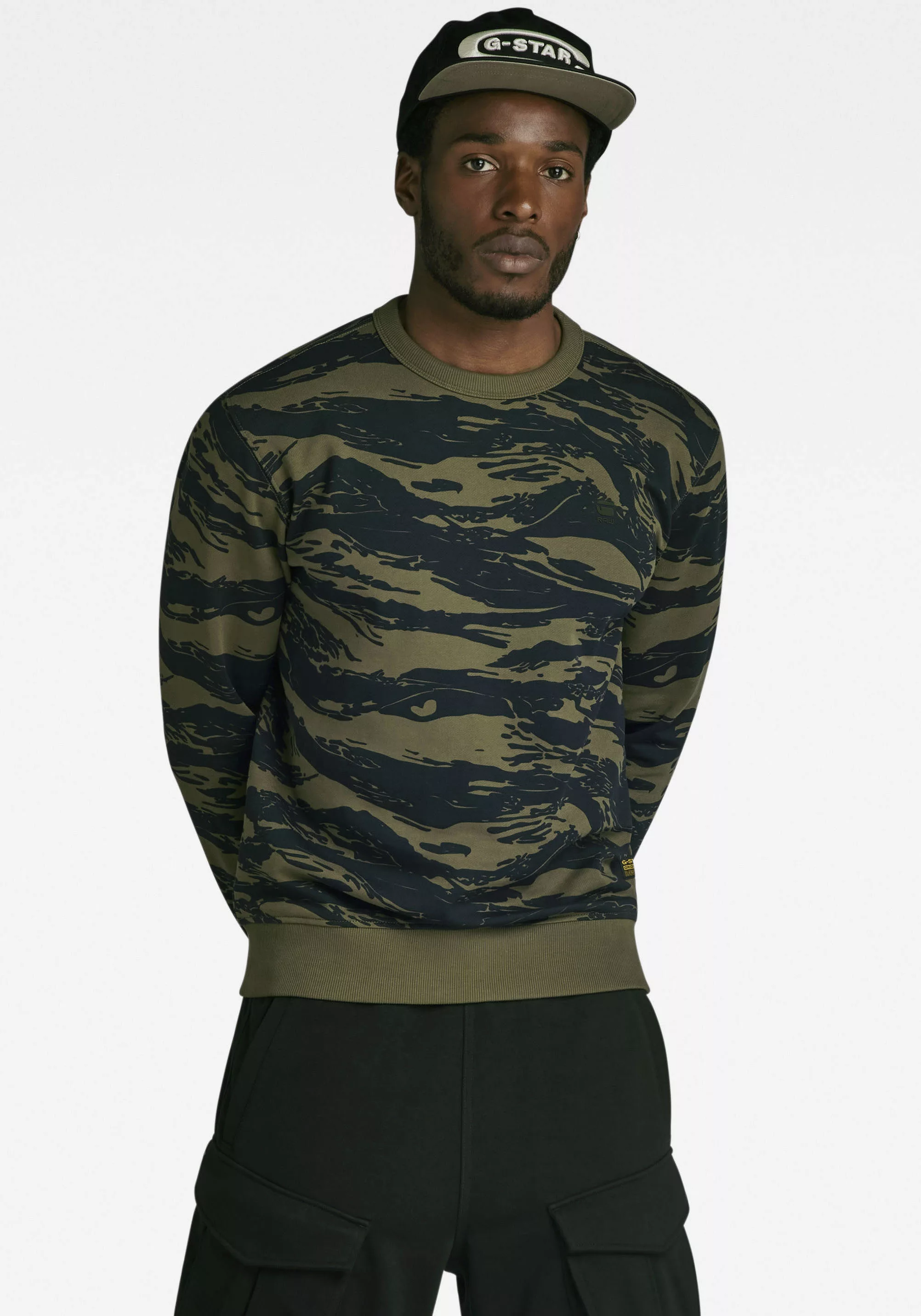 G-STAR Sweatshirt "Tiger camo" günstig online kaufen