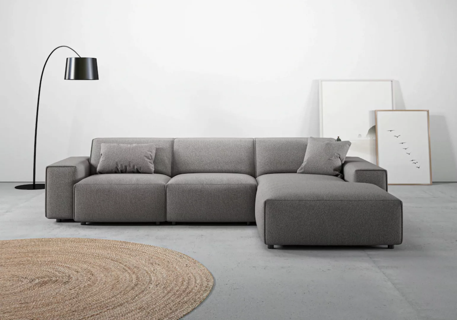 andas Ecksofa "Glimminge auch in Breitcord, Feincord, Bouclé + Easy care-Be günstig online kaufen