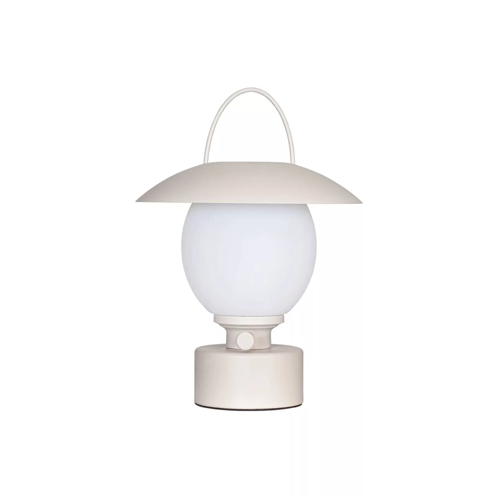 By Rydéns Castro LED-Akku-Tischlaterne IP44 beige günstig online kaufen