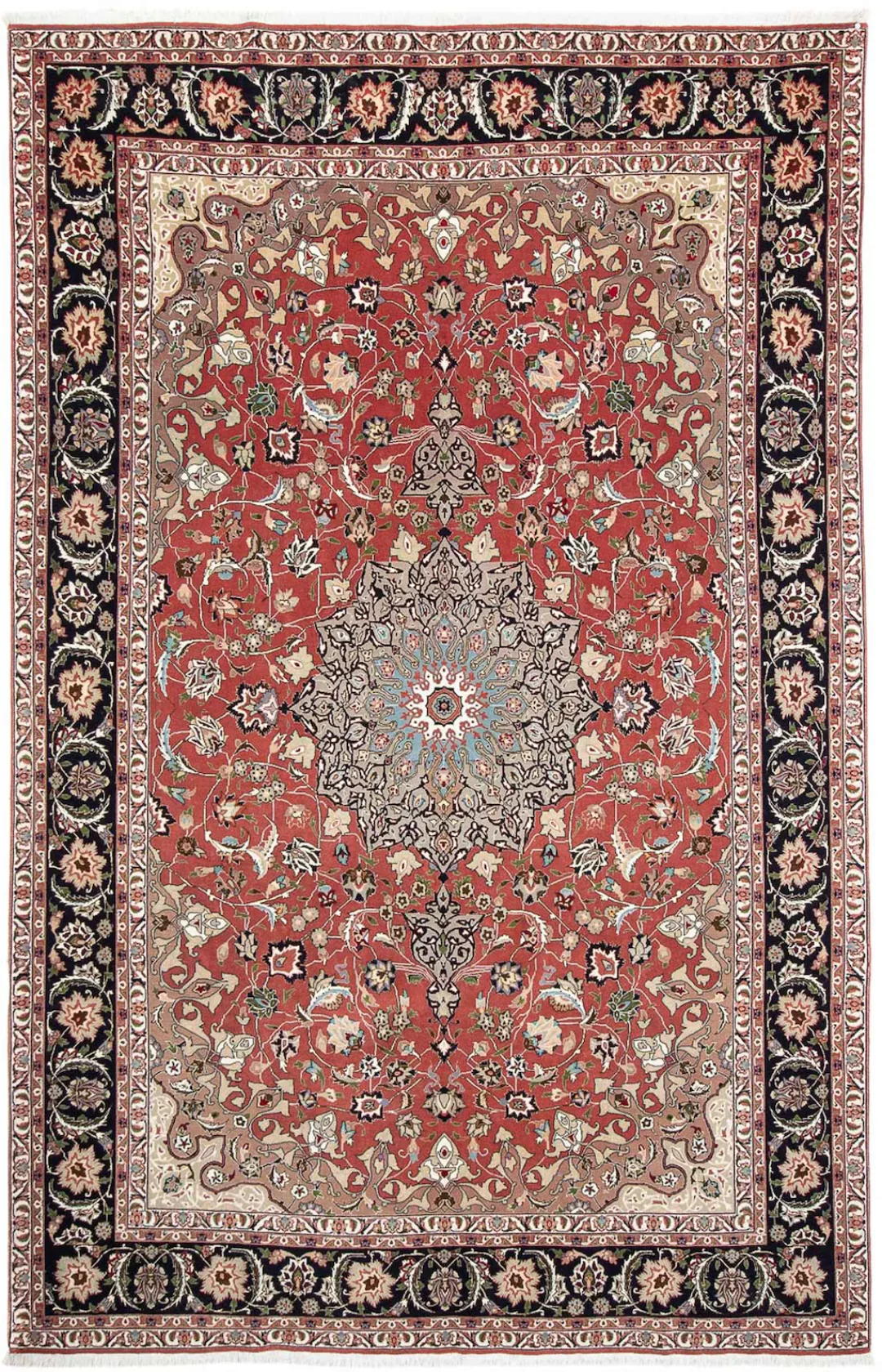 morgenland Orientteppich »Perser - Täbriz - Royal - 310 x 205 cm - rost«, r günstig online kaufen