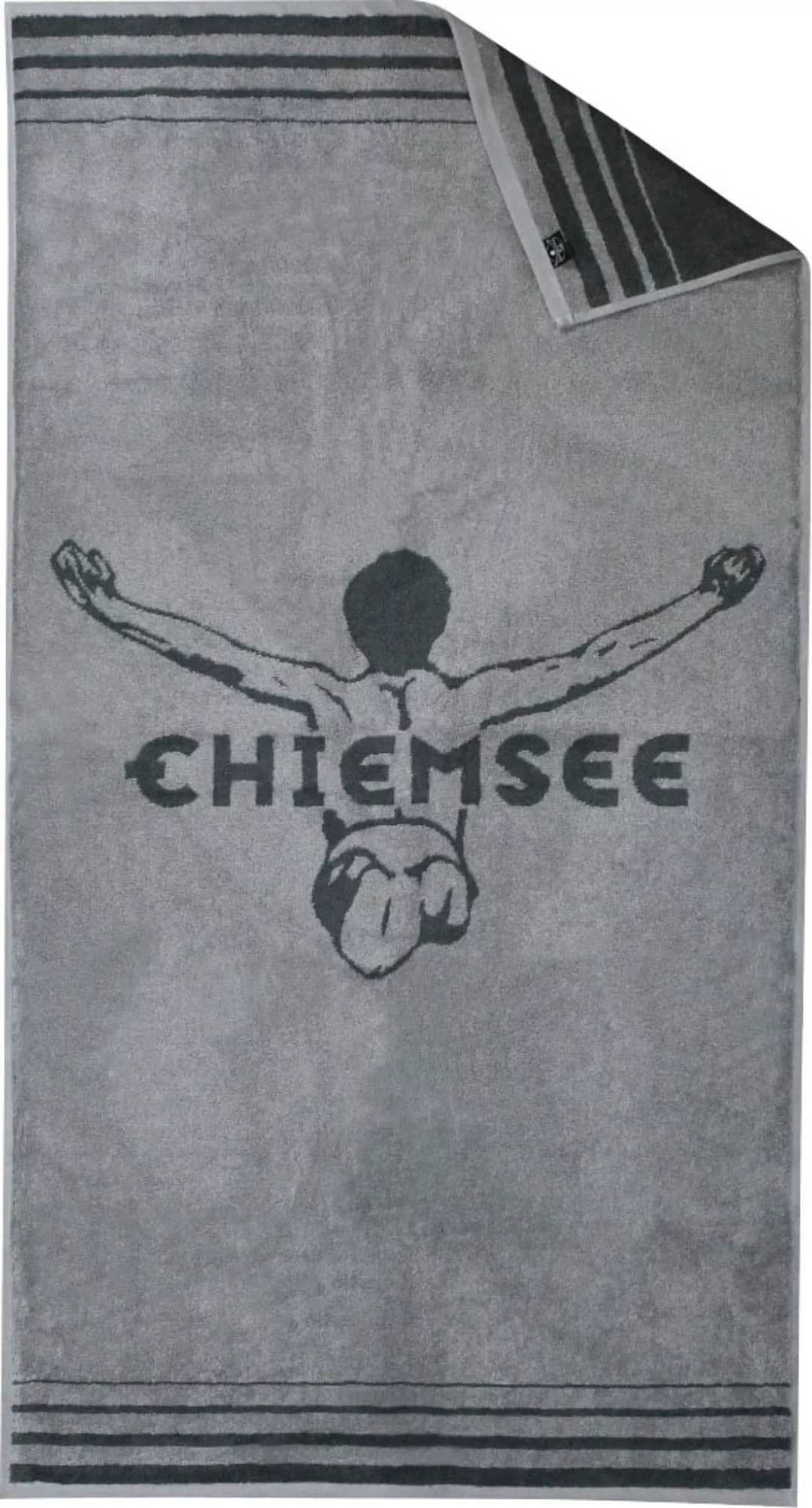 Chiemsee Duschtücher »Miami«, (2 St.), Chiemsee Logo günstig online kaufen