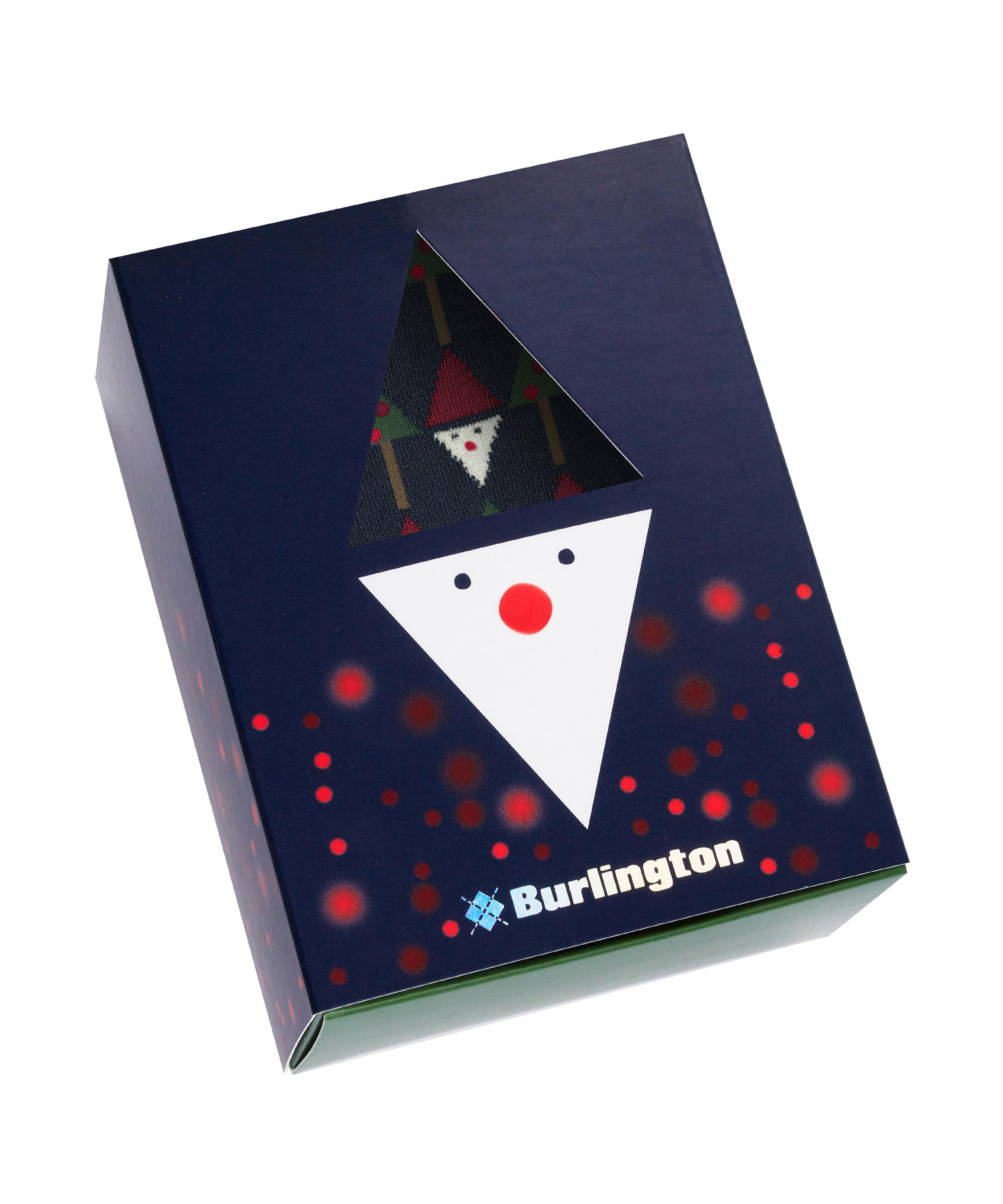 Burlington X-Mas Gift Box Herren Socken, 40-46, Mehrfarbig, Motiv,Argyle, B günstig online kaufen