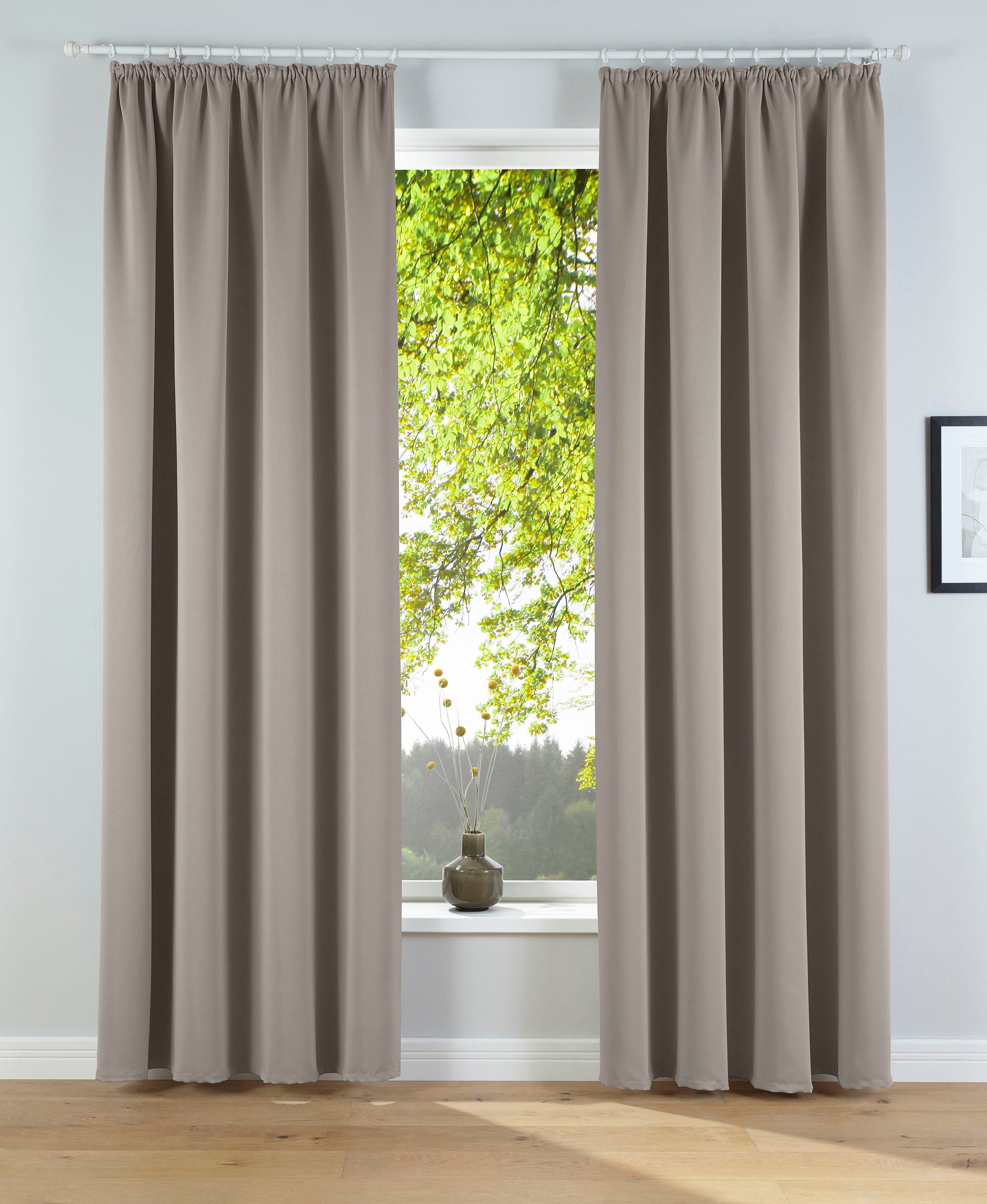 my home Verdunkelungsvorhang Solana, Gardinen mit günstig online kaufen