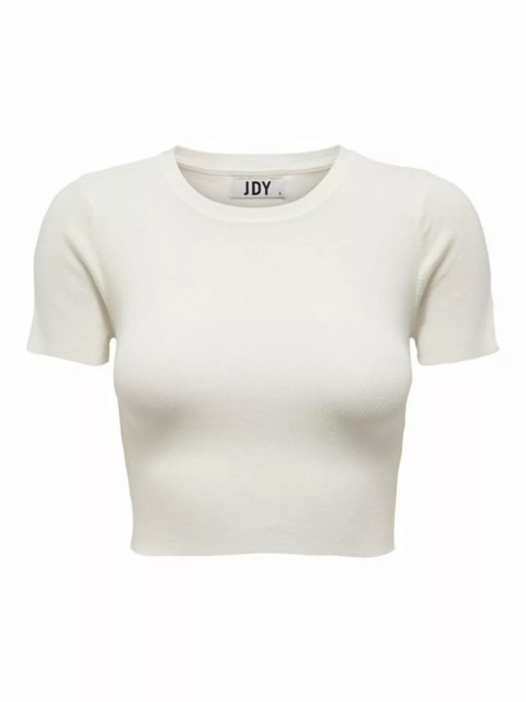 JACQUELINE de YONG T-Shirt Crop Top Kurzarm JDYCIRKELINE 5388 in Weiß günstig online kaufen